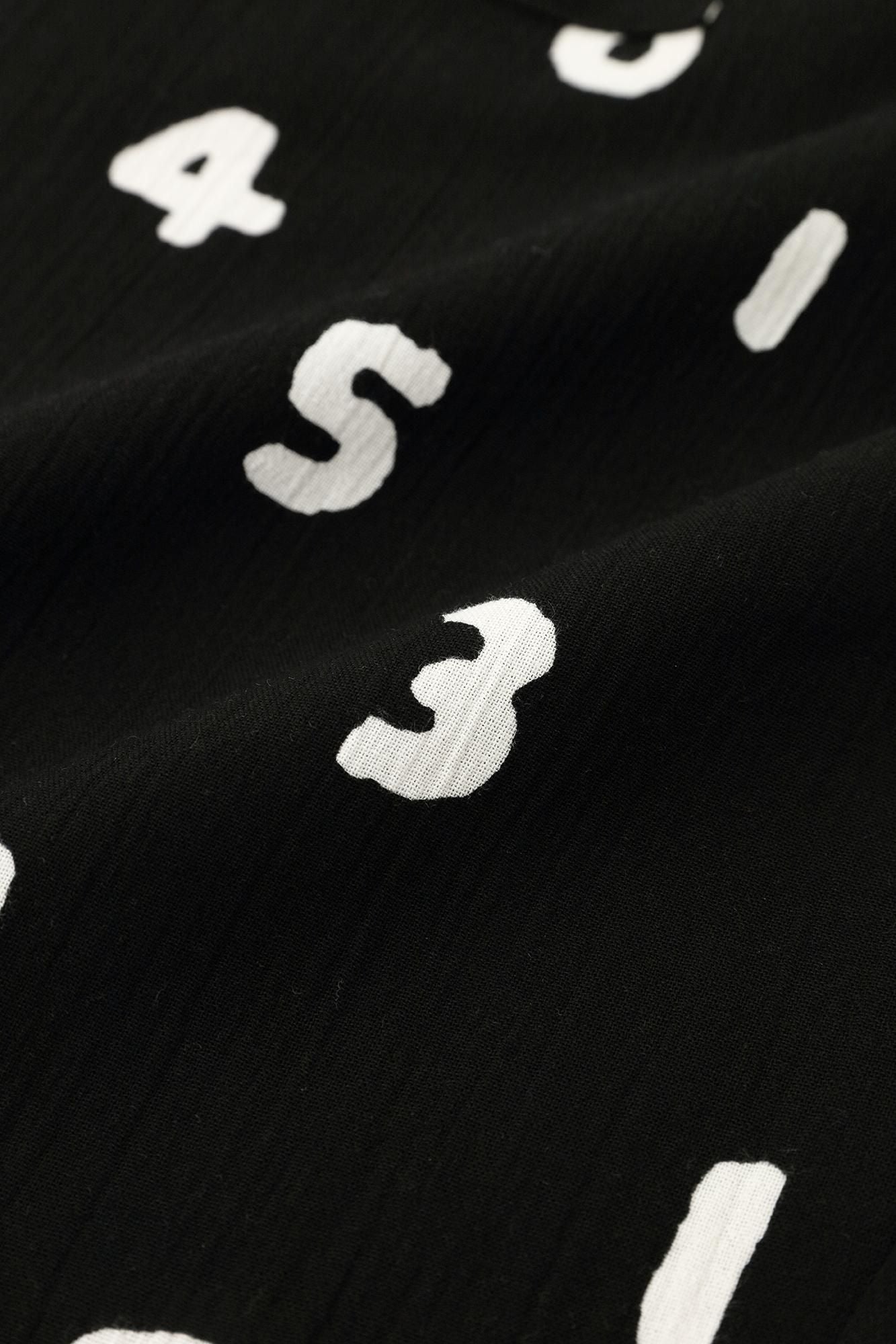 Chizimi Cotton 20/20 Monpe Workers Pants / SO-SU-U Black