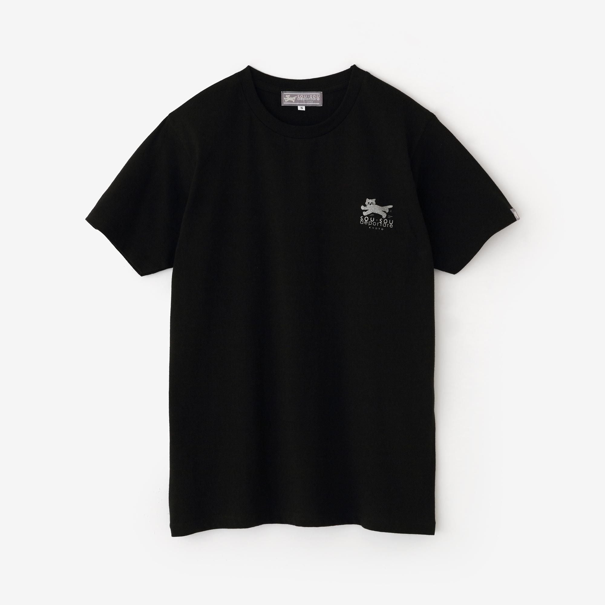貓咪短袖T-shirt【5.0】/黑色