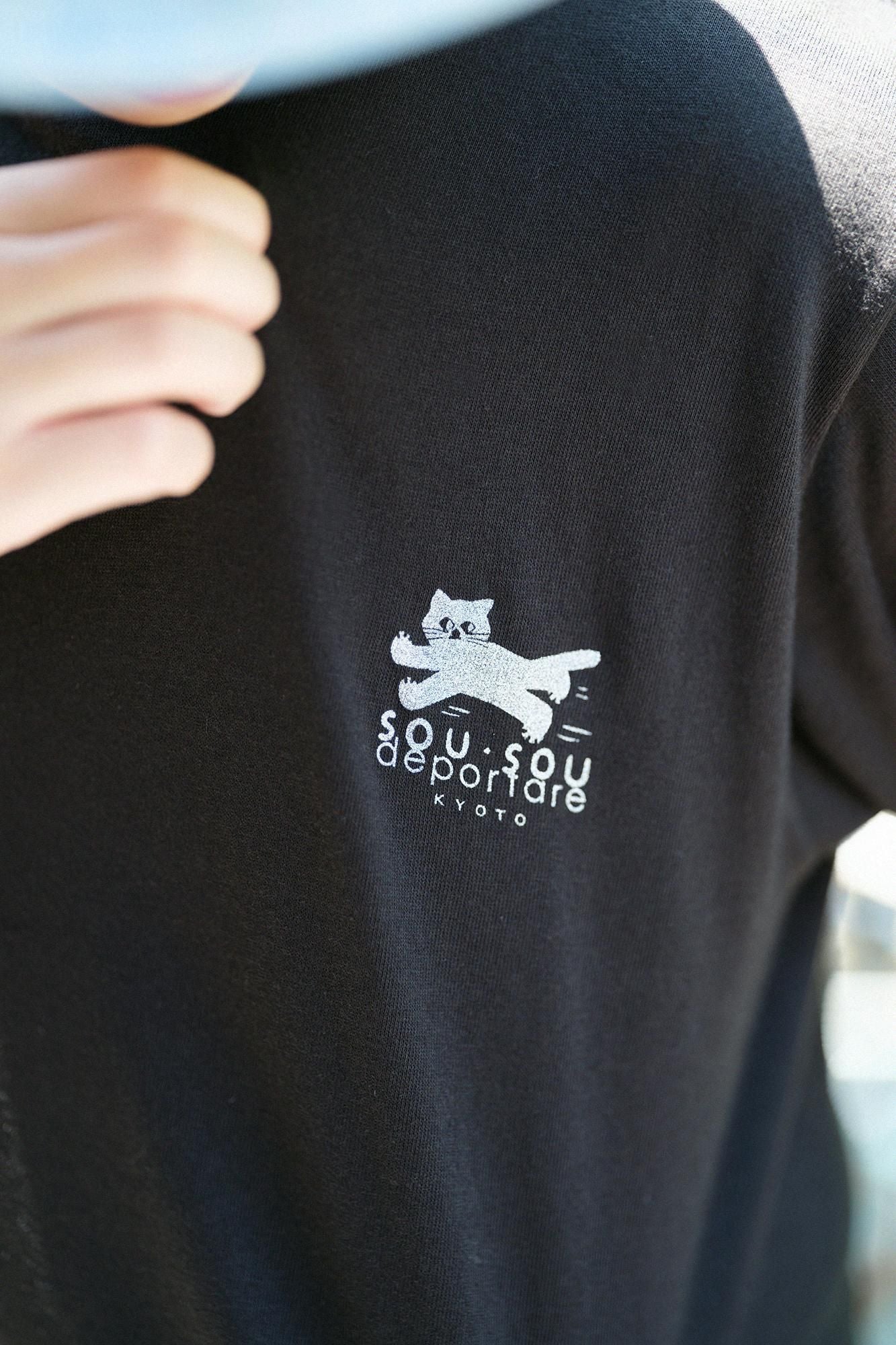 貓咪短袖T-shirt【5.0】/黑色