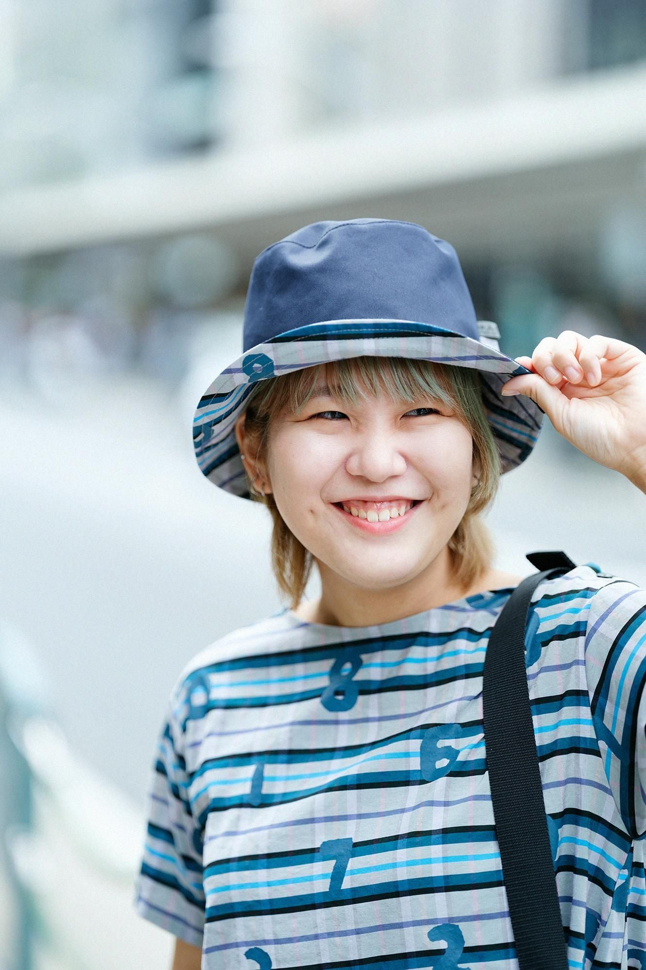 Viscose Nylon Reversible hat / SO-SU-U