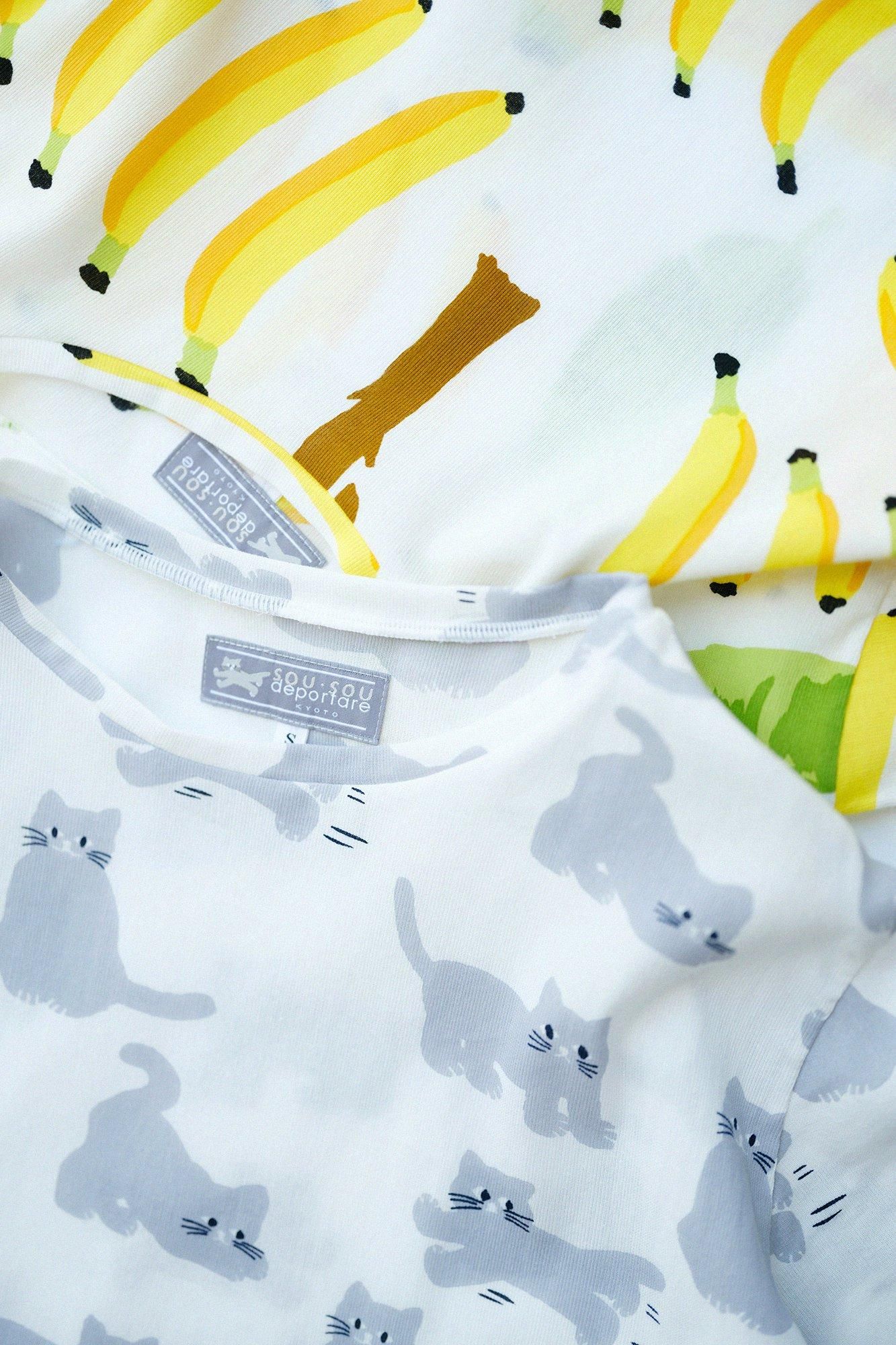 Takashima Chiku 40/40短袖T恤/猫