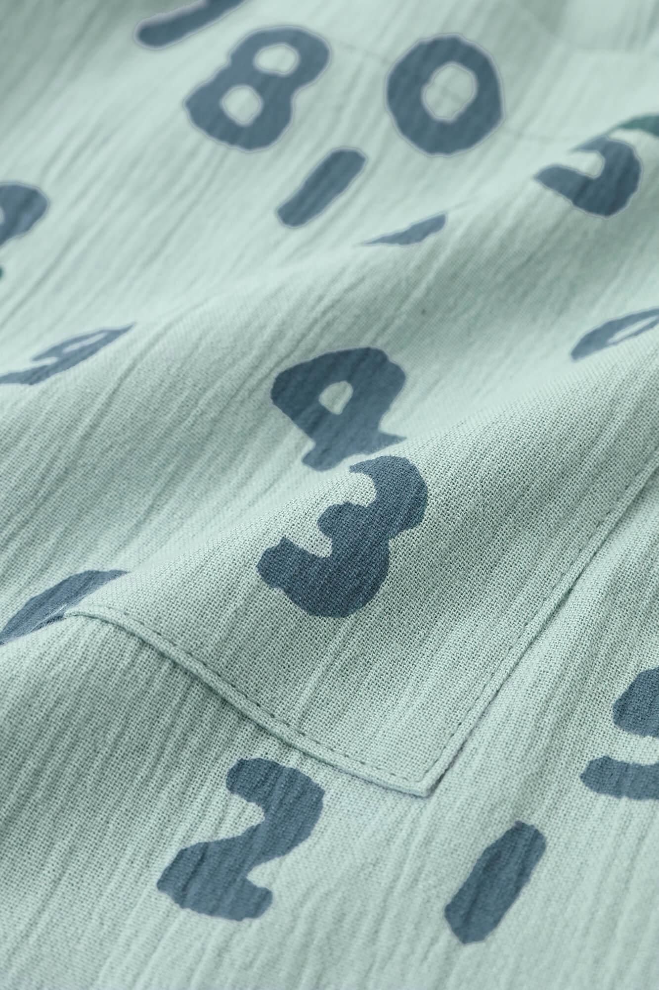 Chizimi Cotton 20/20 Easy Tapered Pants/Pale Greyish Blue