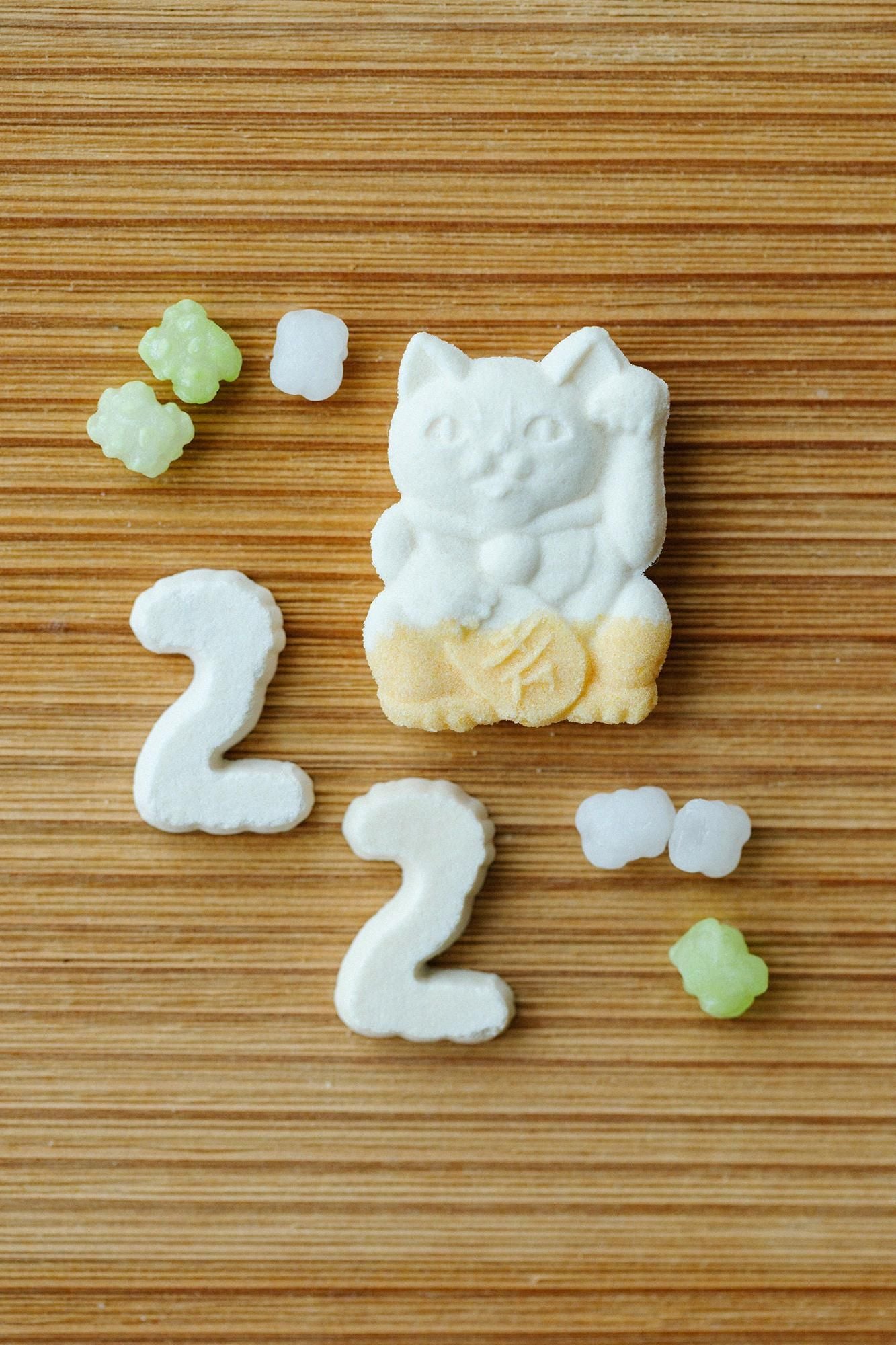 SOU・SOU×長久堂乾菓子套組/貓