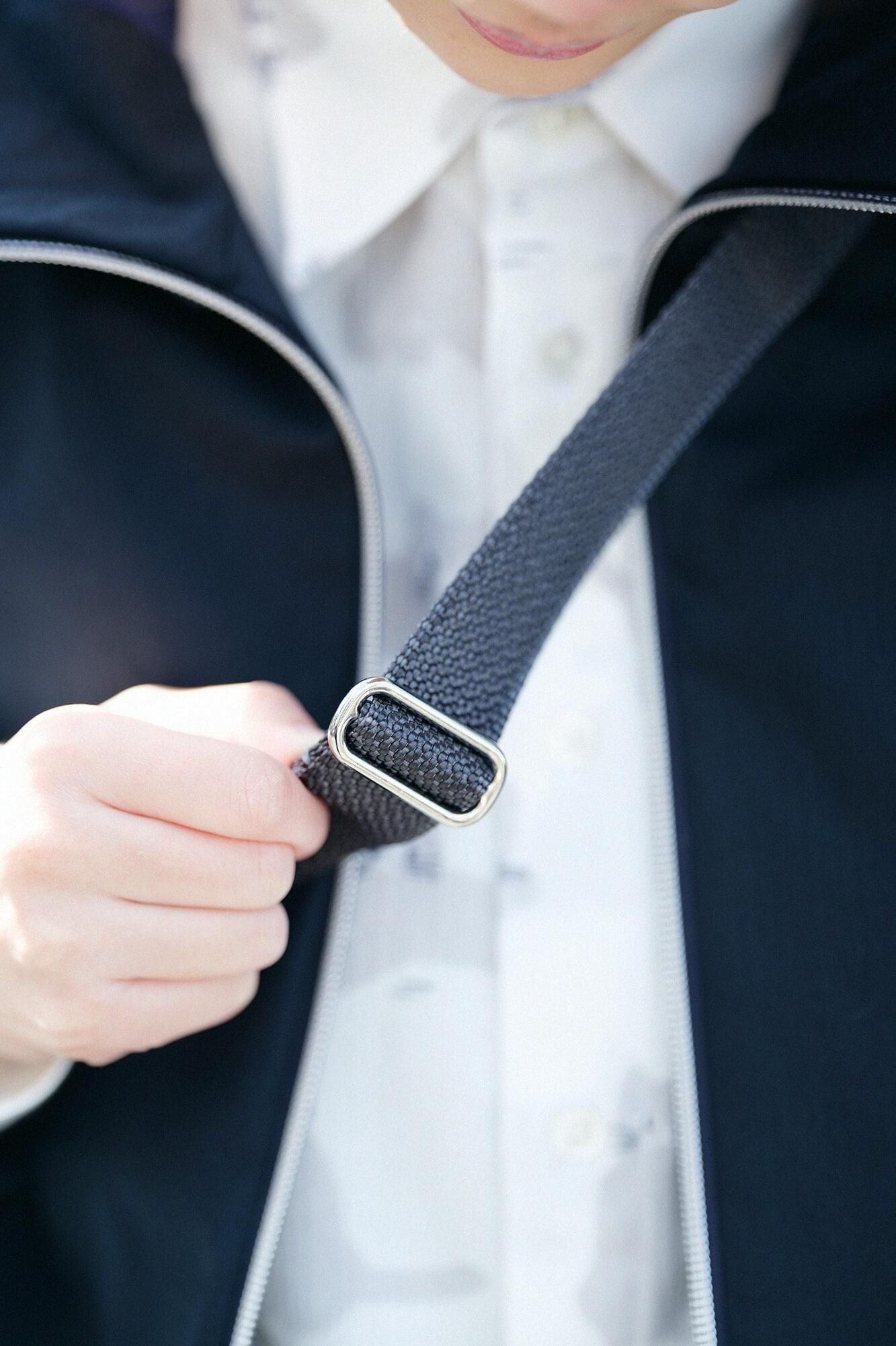 캔버스 사코슈 (소)/SO-SU-U 진한 파란색 x 진네즈