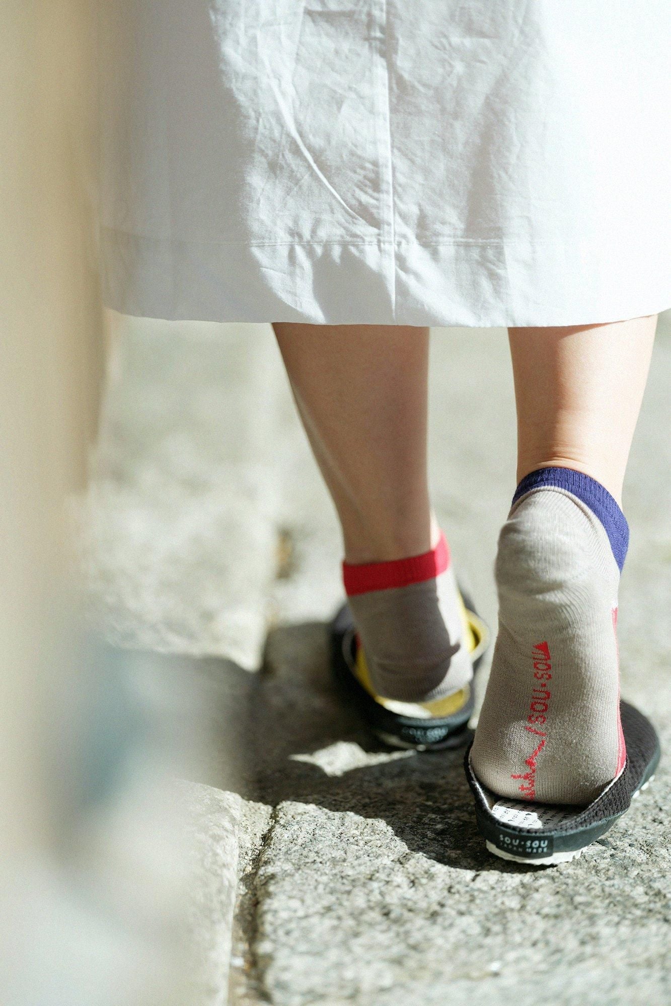 分趾襪(腳踝長度)/朱夏 【男・女性用】