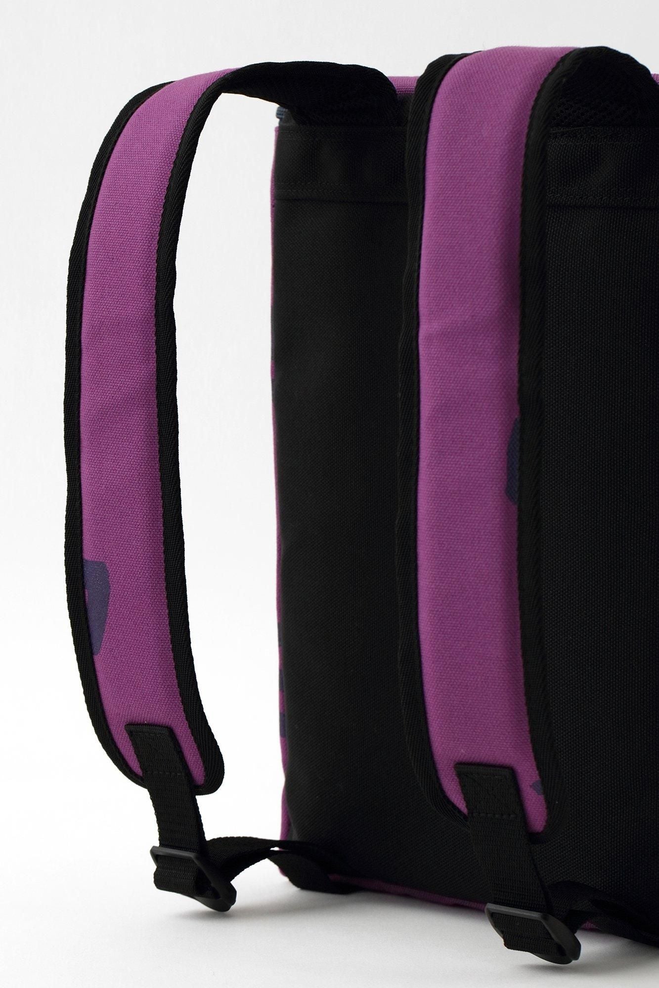 BOX Backpack Small / SO-SU-U Violet×Dark Blue