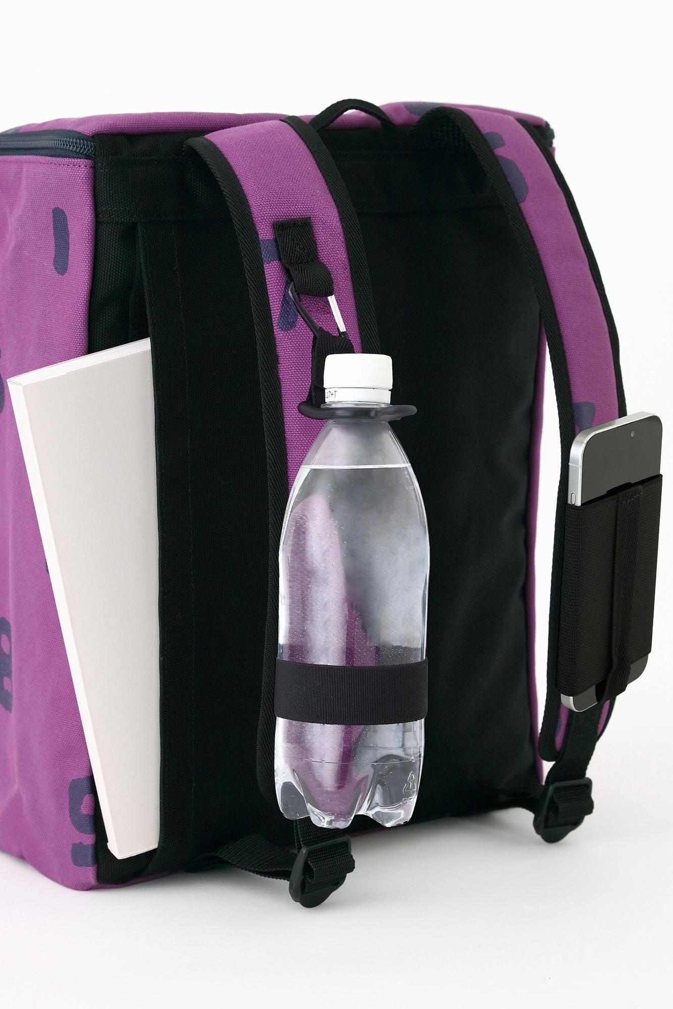 BOXバックパック/SO-SU-U 菫色(すみれいろ)×濃紺(のうこん)