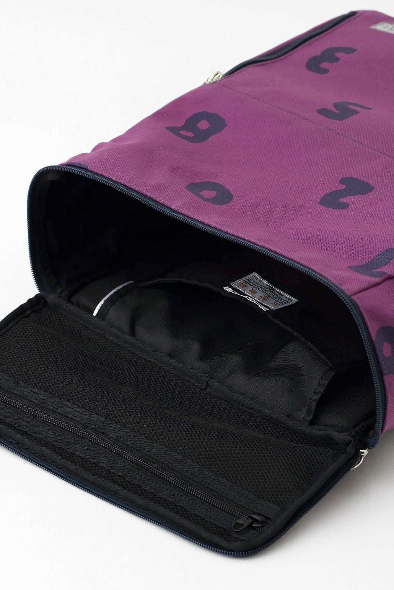 BOXバックパック/SO-SU-U 菫色(すみれいろ)×濃紺(のうこん)