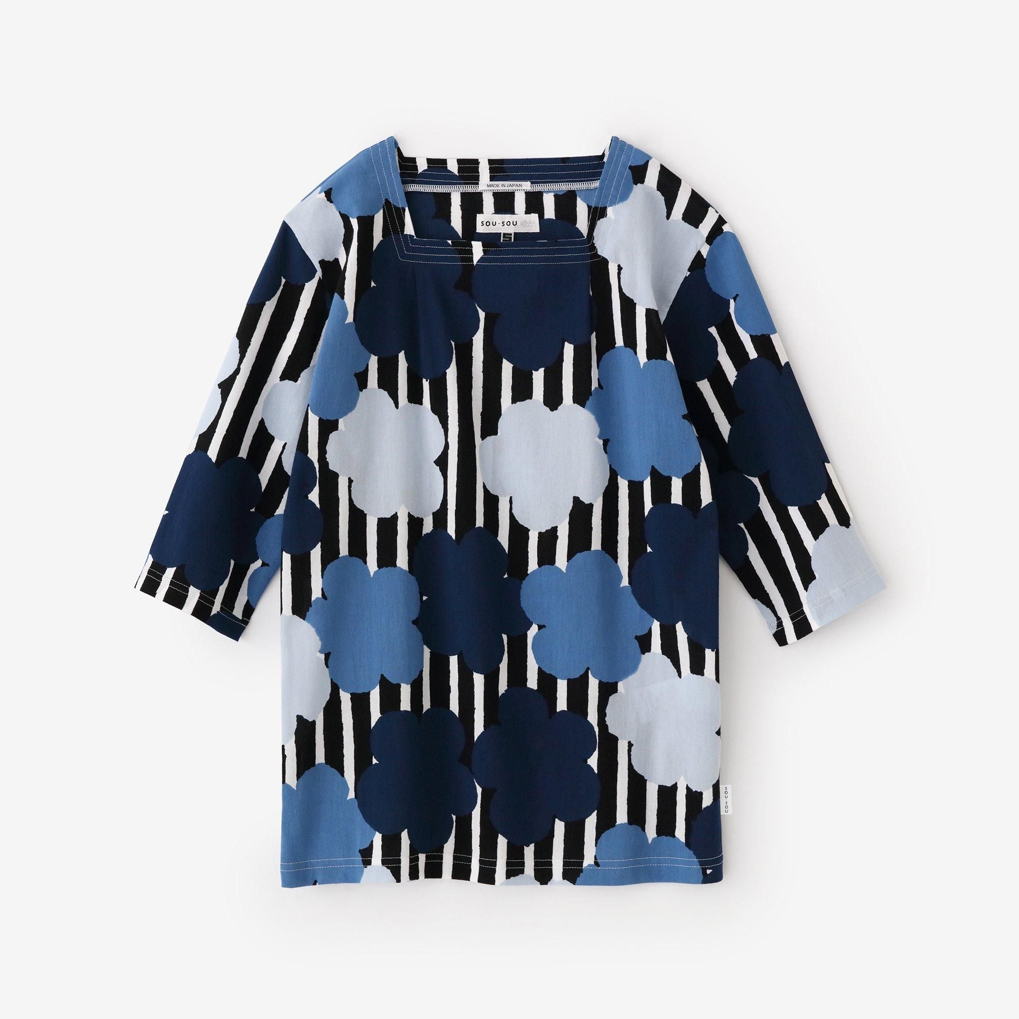 Takashima Chijimi 40/40 Hifu Jiban Sechsviertellänge/Nunoshiba Sorabara