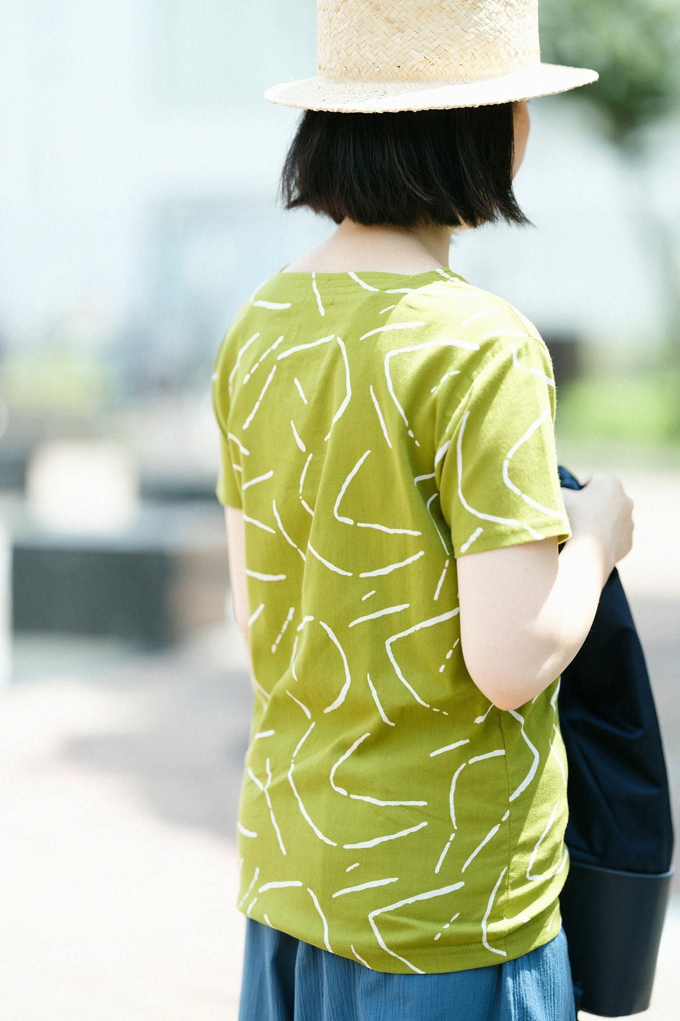 takashima chiku 40/40风(HIFU)Jiban短袖/resses