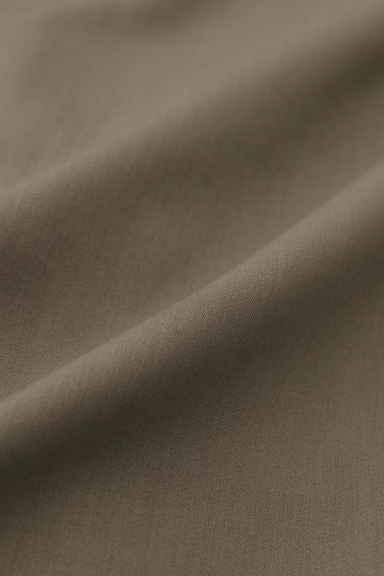 80雙線 緞紋織 手柄寛衣下 和裝褲/深灰色