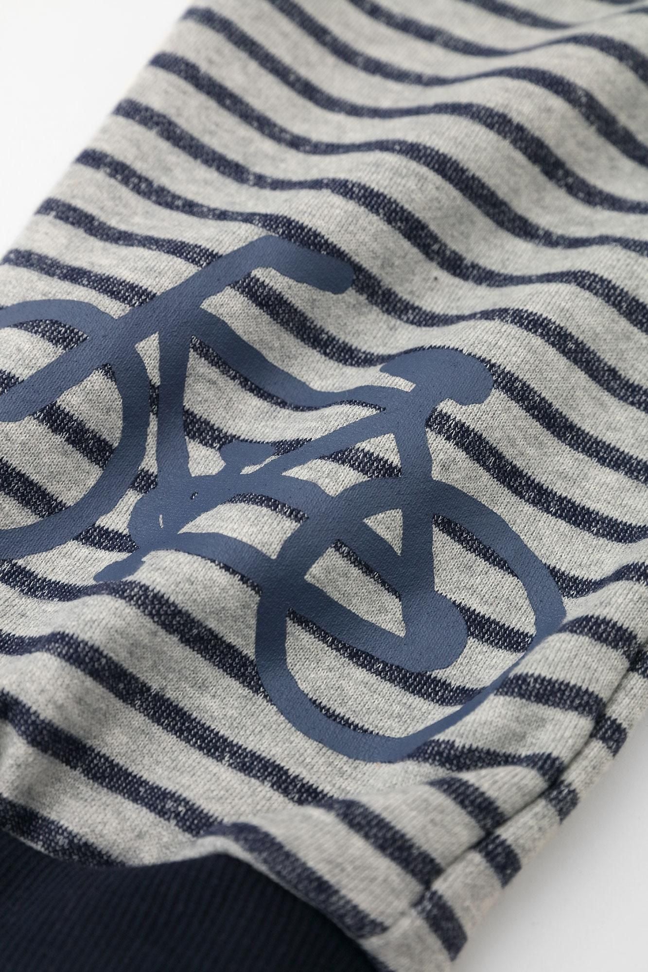 羊毛自行车运动裤/海军边界