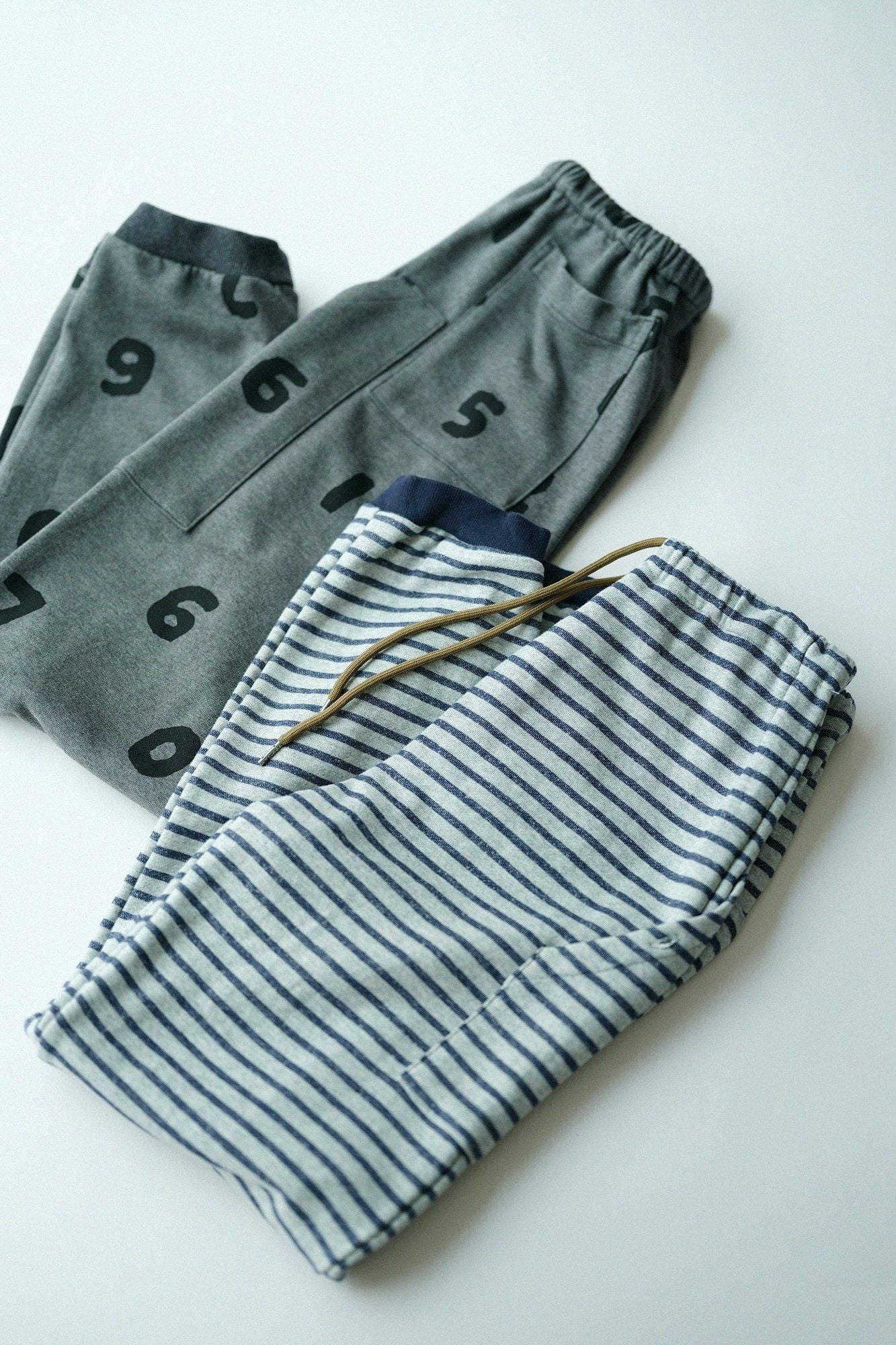 羊毛自行车运动裤/海军边界