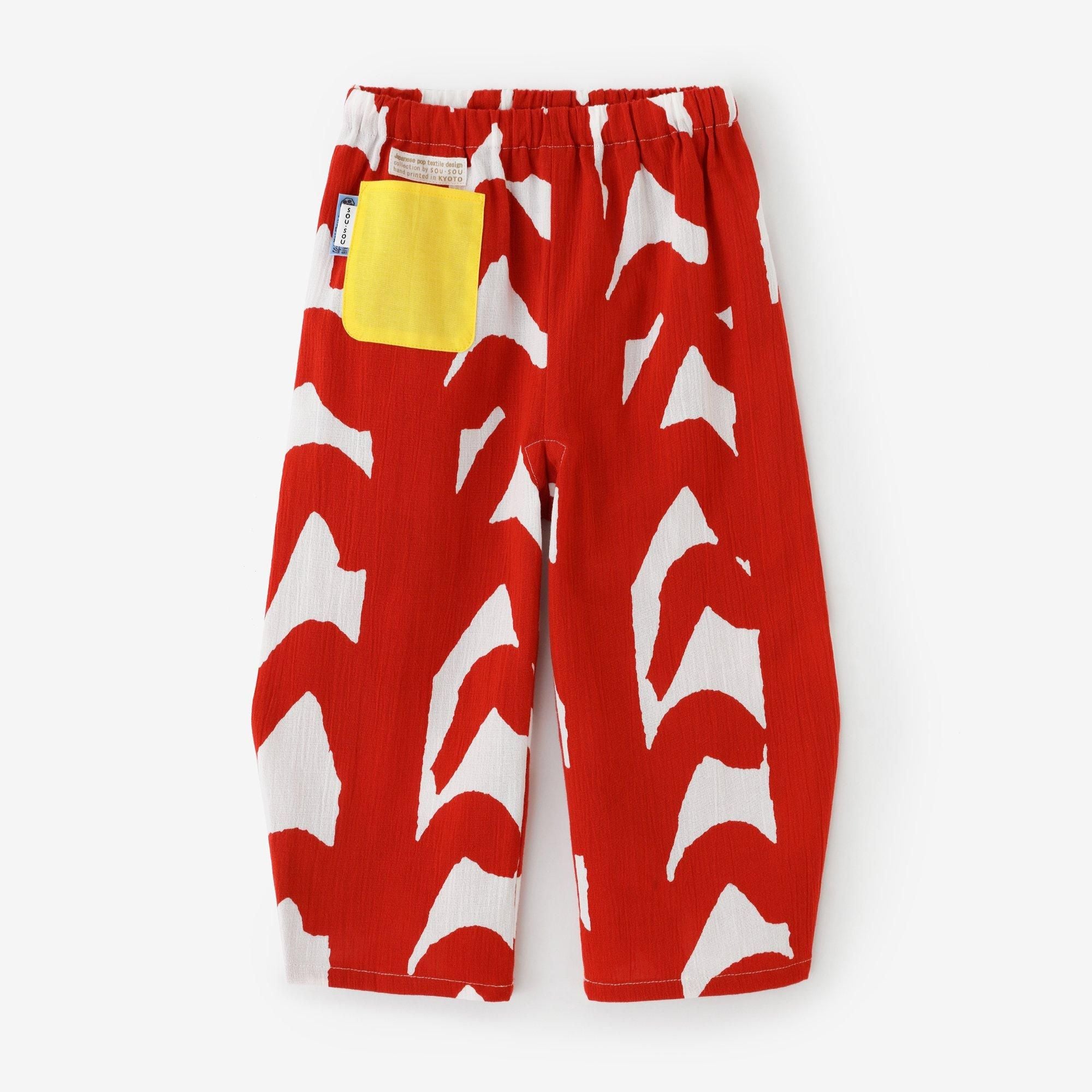 ●高島縮棉 20/20 童裝長褲 蕾/細繩