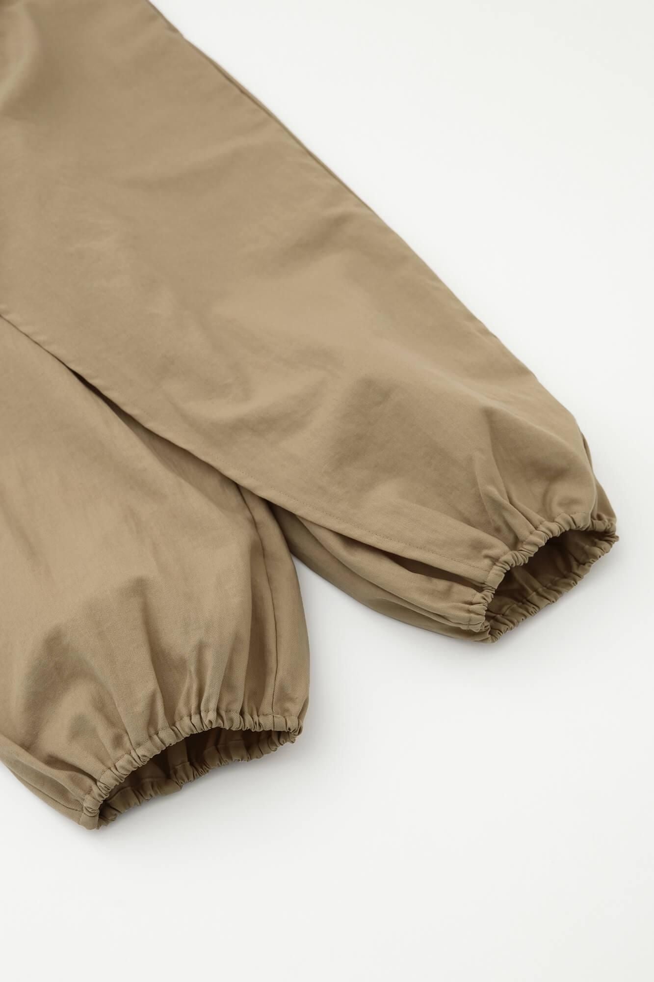 【net limited】Twill Weave(AyaFestivethe law of nature) Wrap Harem Pants(TakaMikan SkirtstomachPants and Skirts)/Dyed Mulberry Color