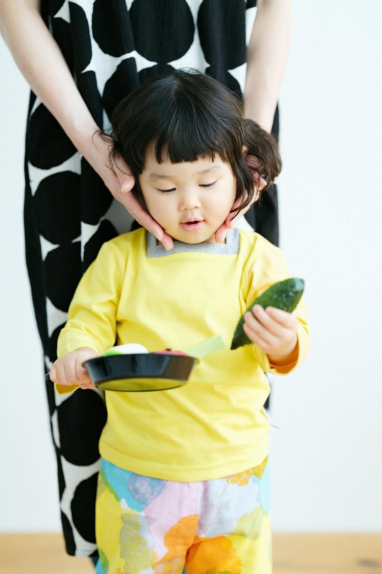 ●Hifujiban, ausreichend lang, Formänderung/Zitronenfarbe x Gelb