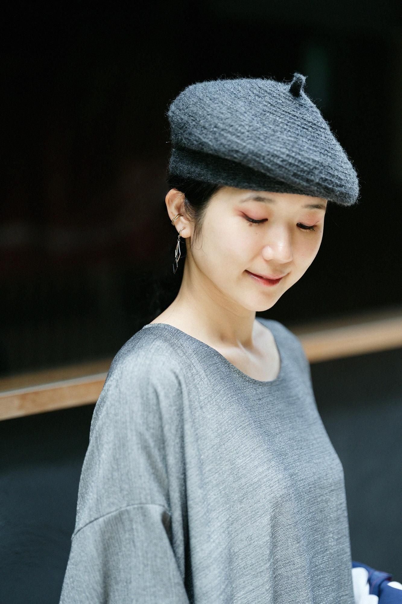 綿レーヨン 綾織(あやおり) 薙刀長方形衣(なぎなたちょうほうけい)/羅墨(らぼく)