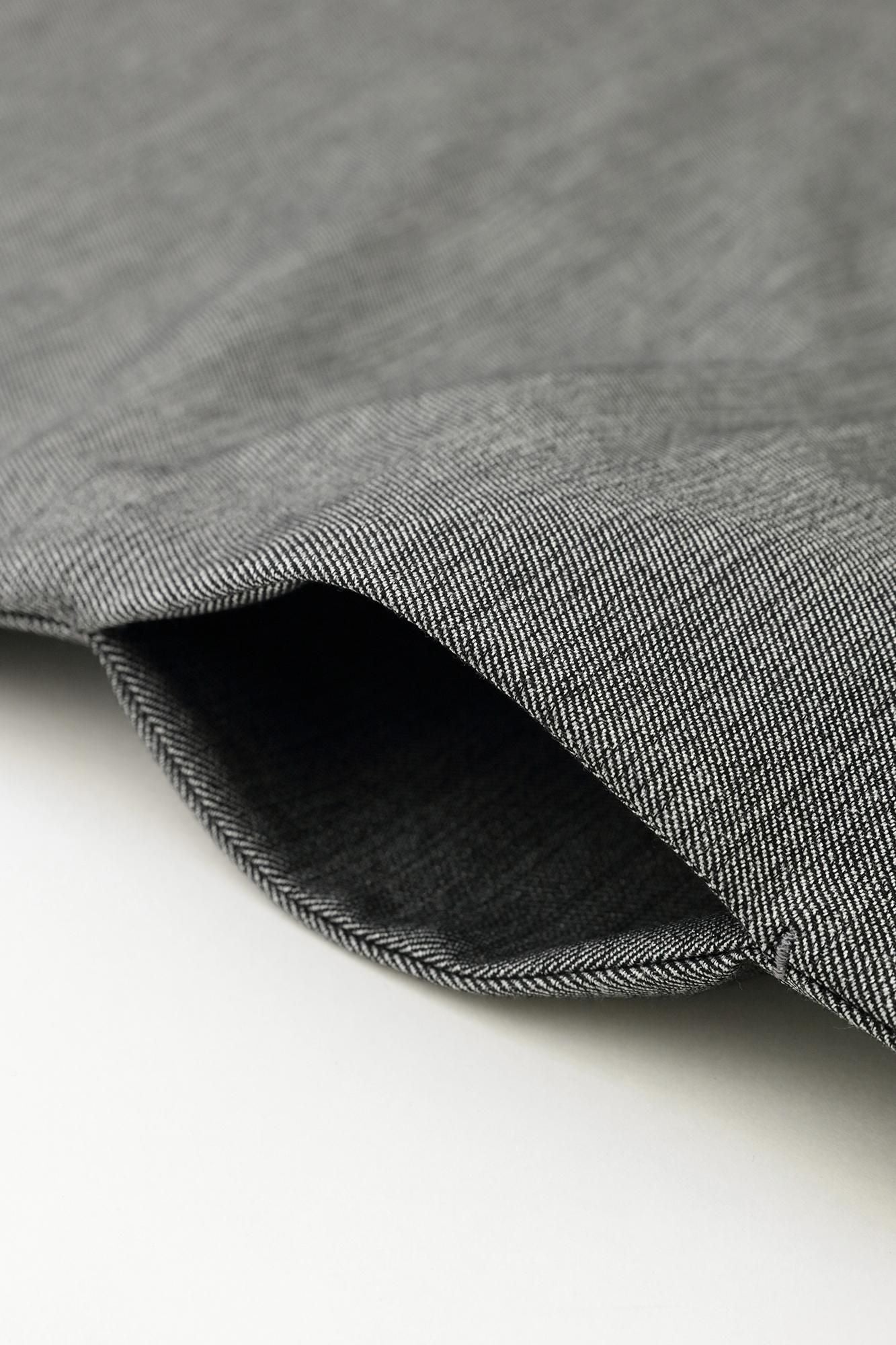 綿レーヨン 綾織(あやおり) 薙刀長方形衣(なぎなたちょうほうけい)/羅墨(らぼく)