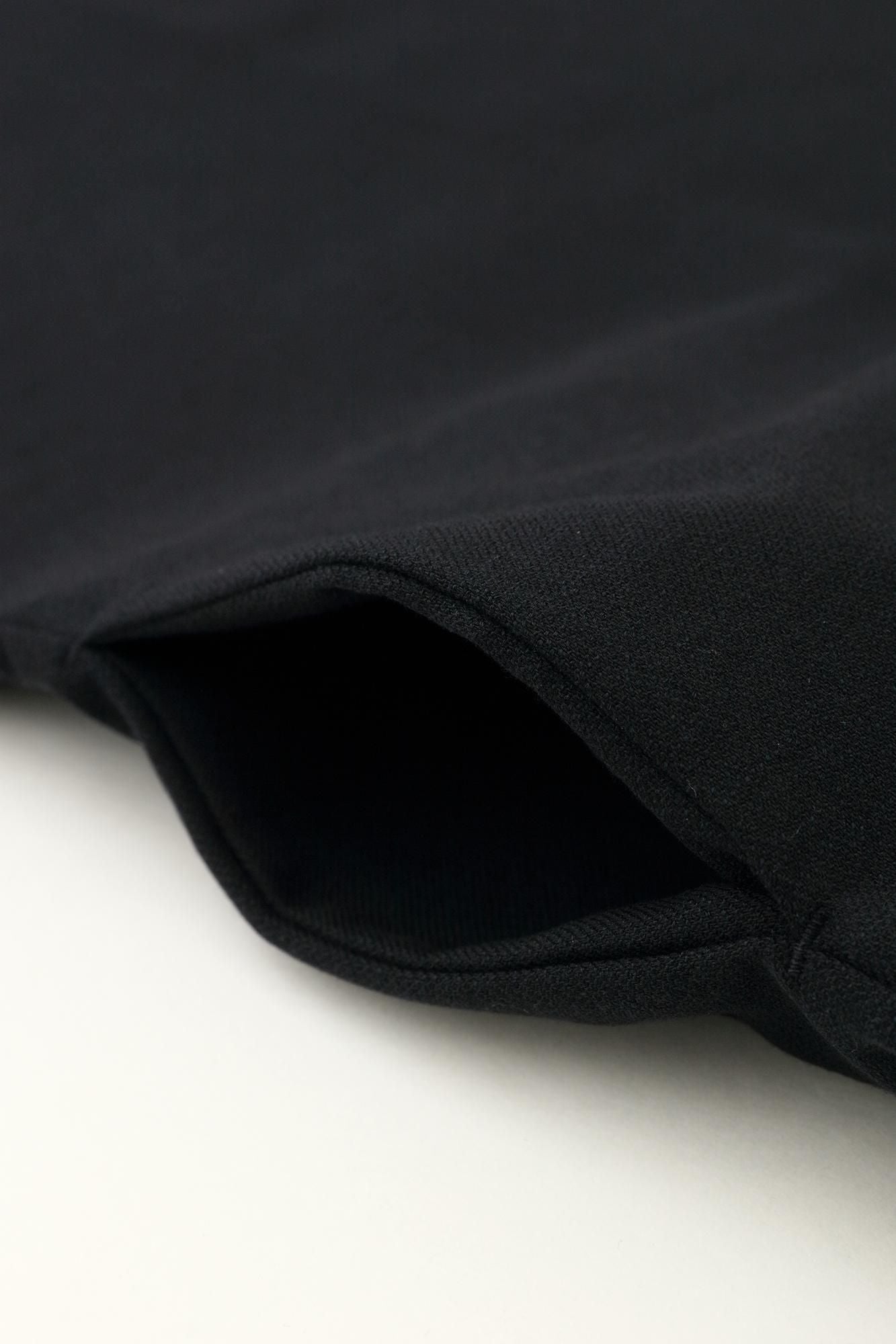 Baumwoll-Rayon-Twill-Webart (rechteckiges Naginata-Gewand)/Tiefblau (Shinkon)