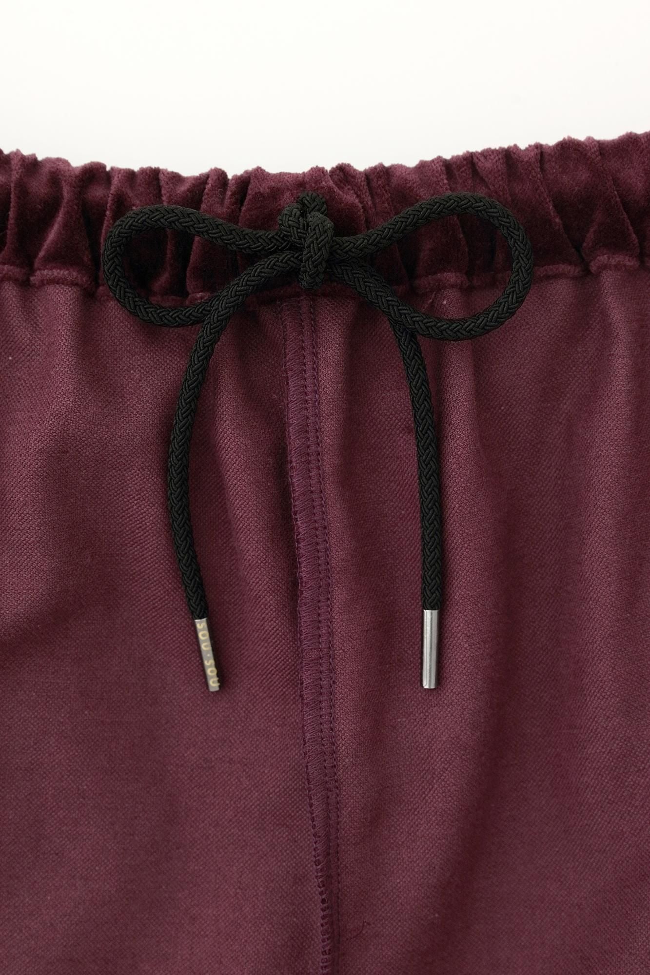 Baumwollleinen Biroudo (Falten) Monpe/Lila Drachen