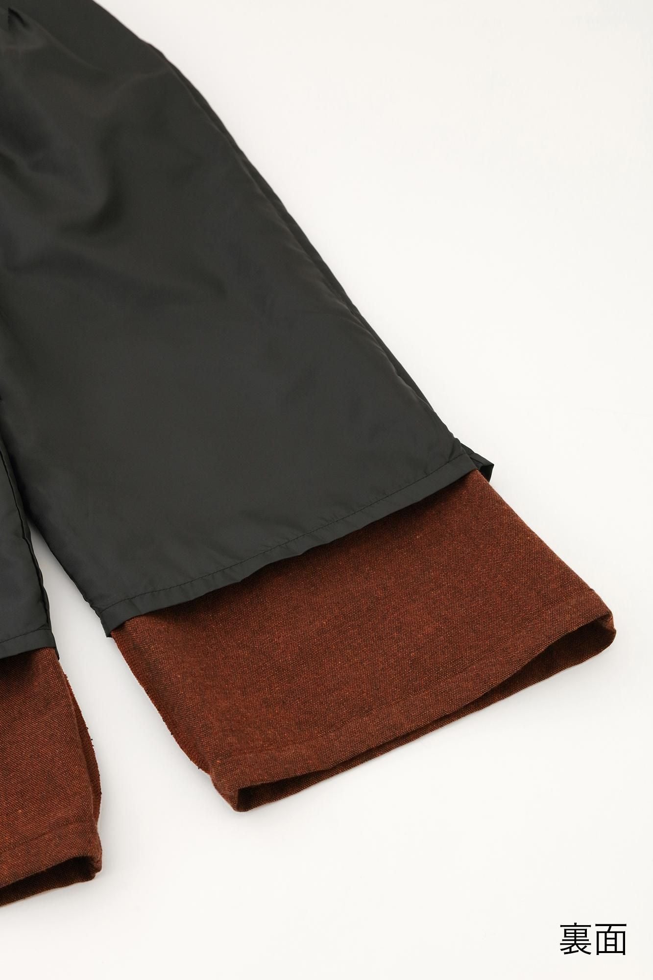 Fluff (Menke) Ninohida Monpe/Ziegelfarbe