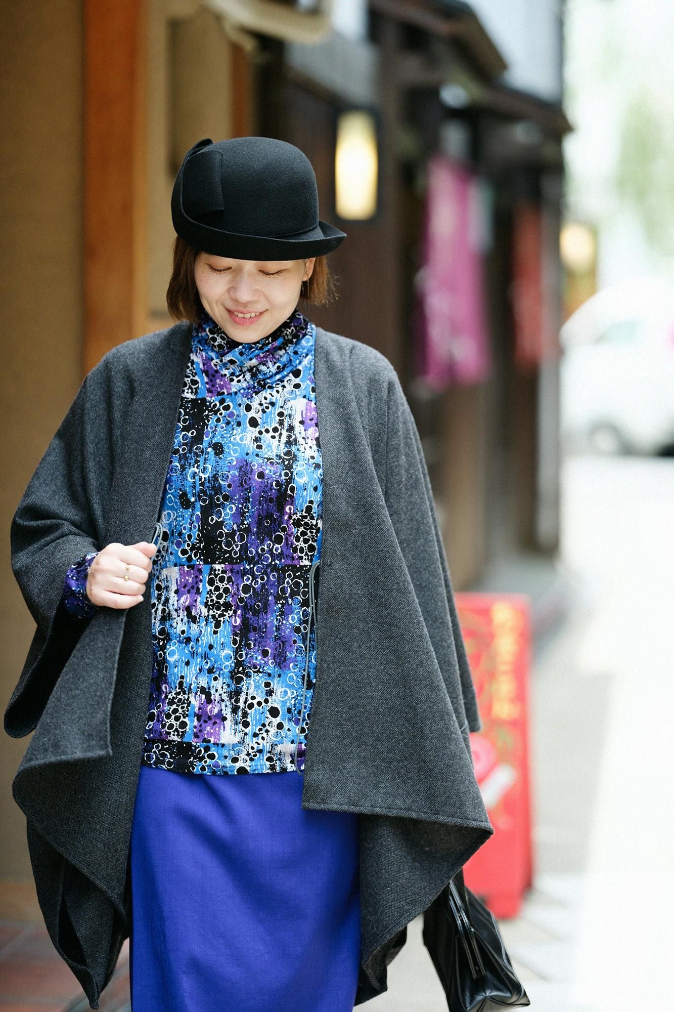 梳毛(そもう) きさらぎ/濃墨(こずみ)