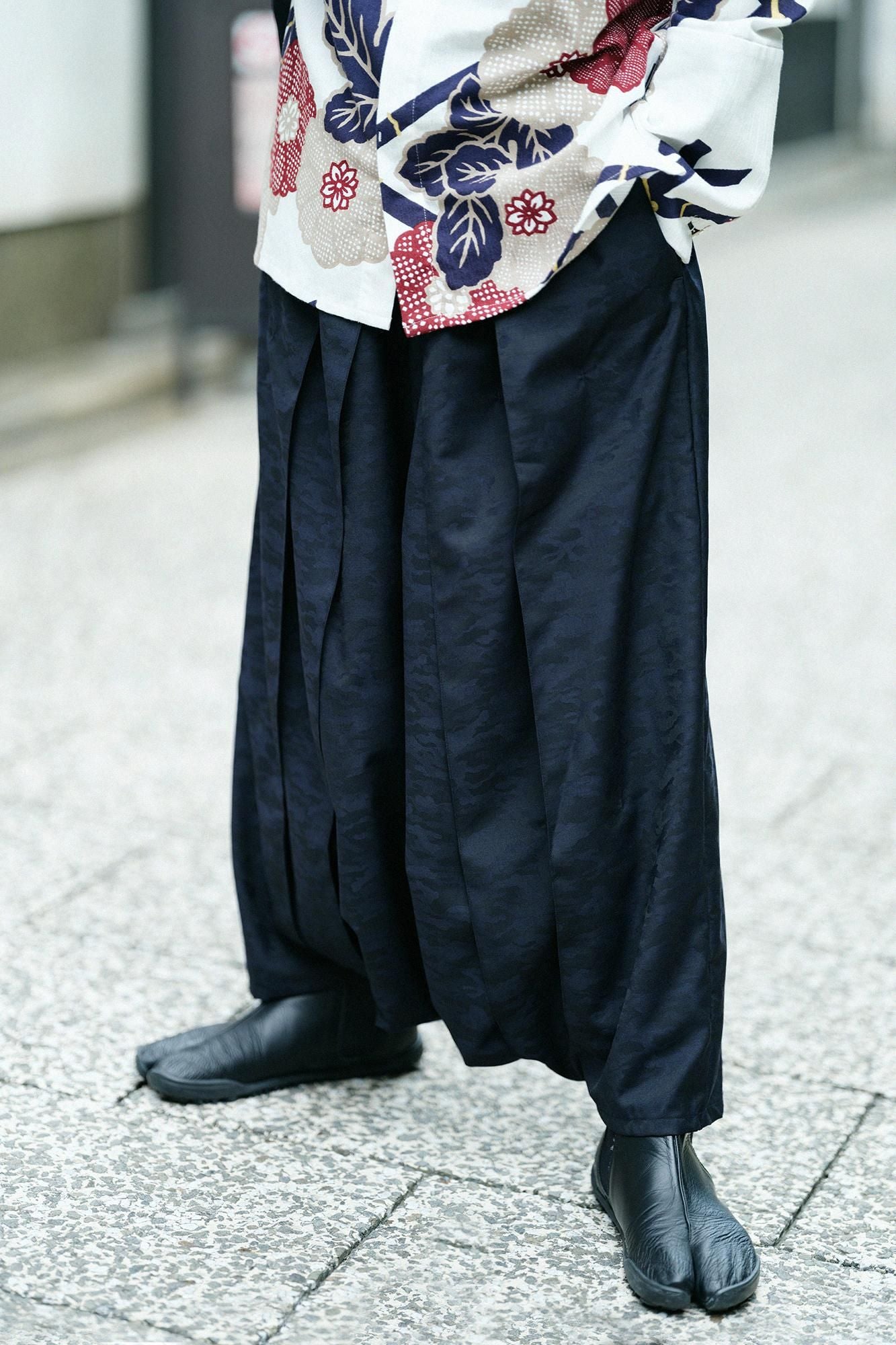 Kammgarn Hakama Fuji/Shinkonmoya
