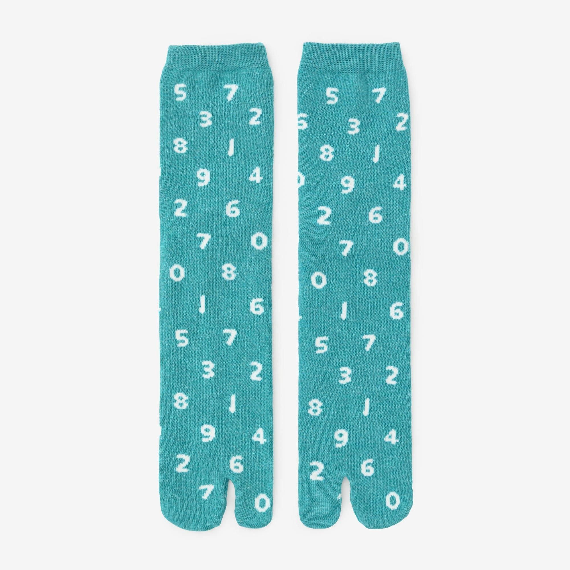 【net Limited 40%OFF】Eco Tabi Socks (Mid-calf)/SO-SU-U Heather Greyish Blue【Women】