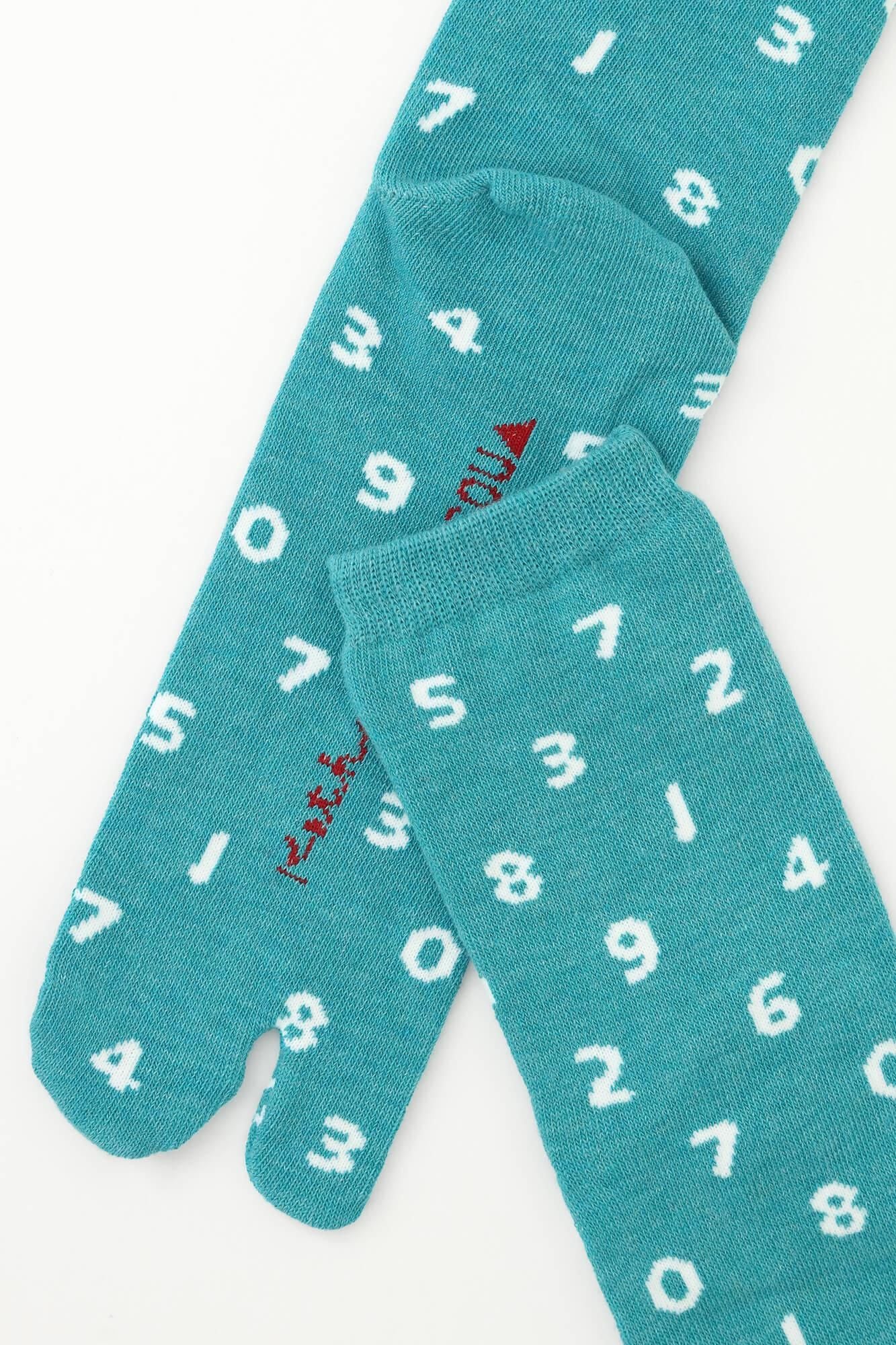 【net Limited 40%OFF】Eco Tabi Socks (Mid-calf)/SO-SU-U Heather Greyish Blue【Women】