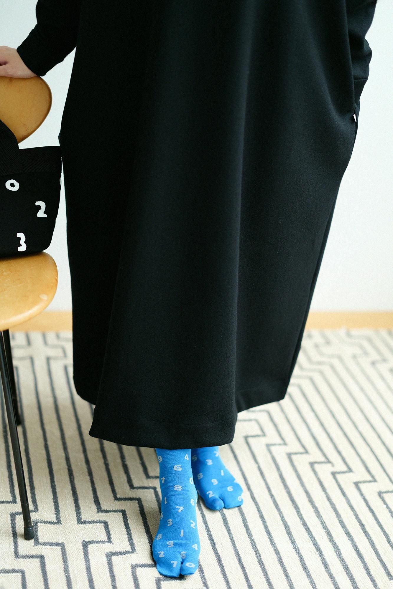 【net Limited 40%OFF】Eco Tabi Socks (Mid-calf)/SO-SU-U Dayflower Blue【Women】