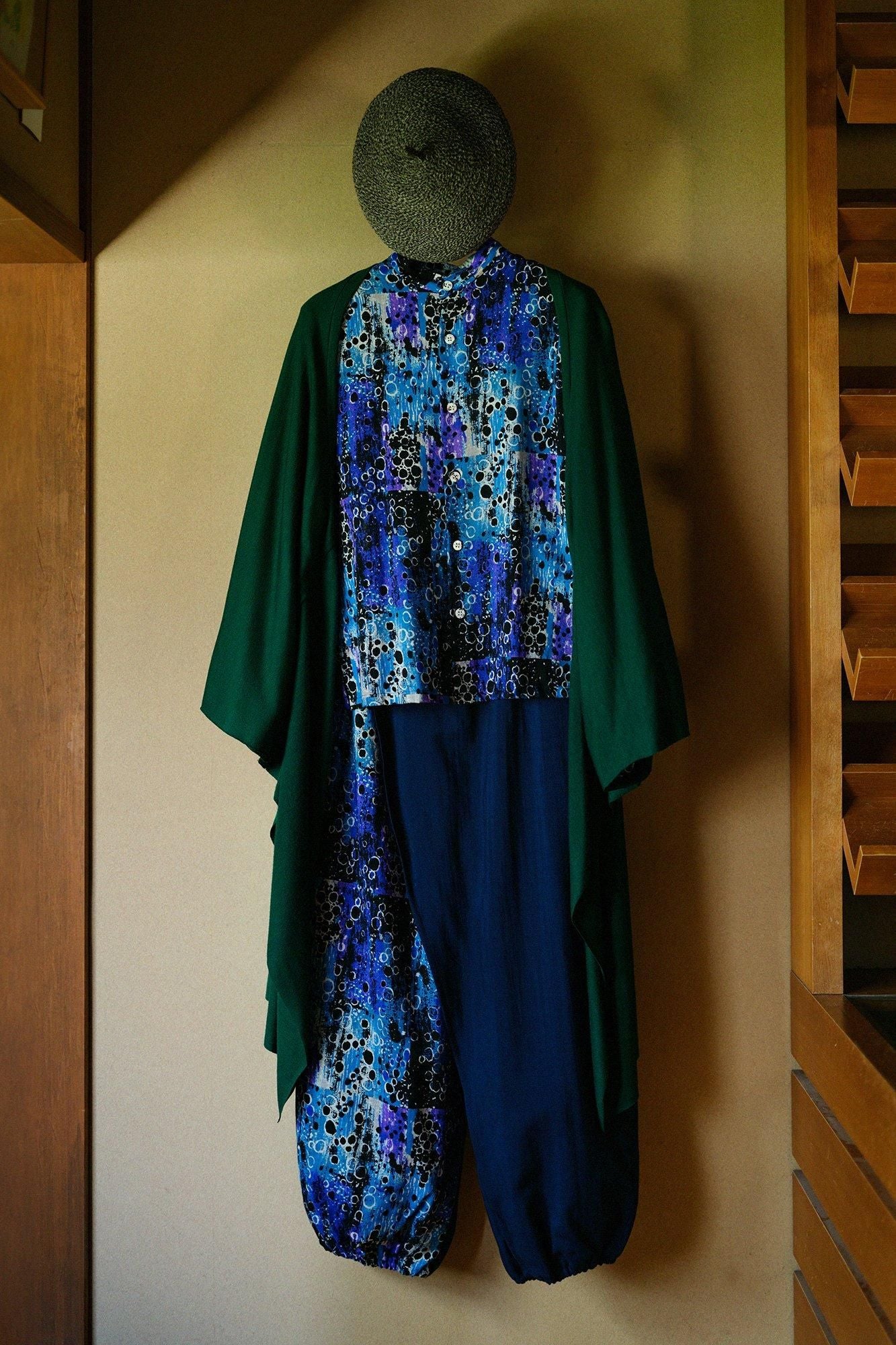 可水洗羊毛汗布 Musasabi/Chitose Midori