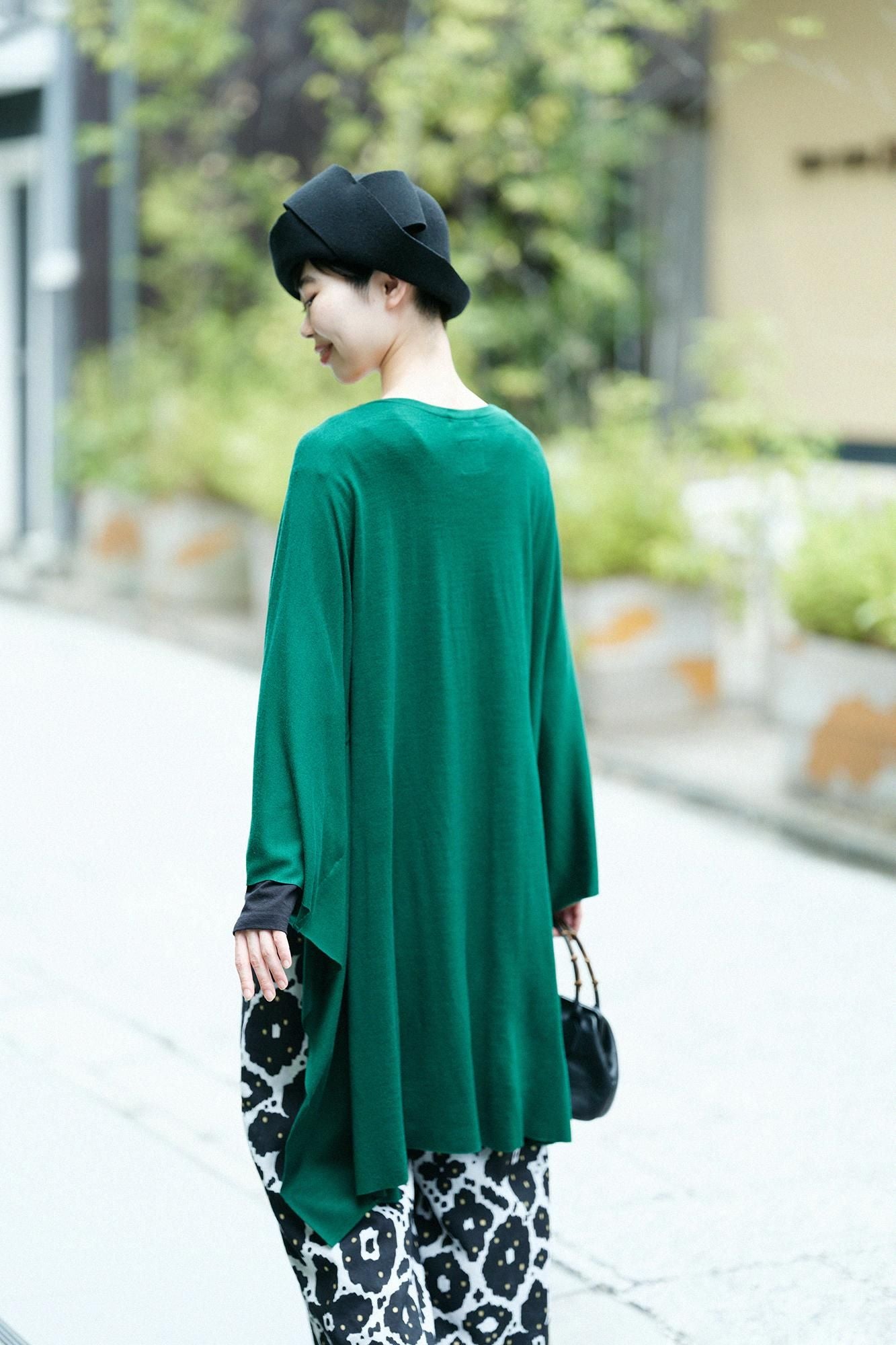 可水洗羊毛汗布 Musasabi/Chitose Midori