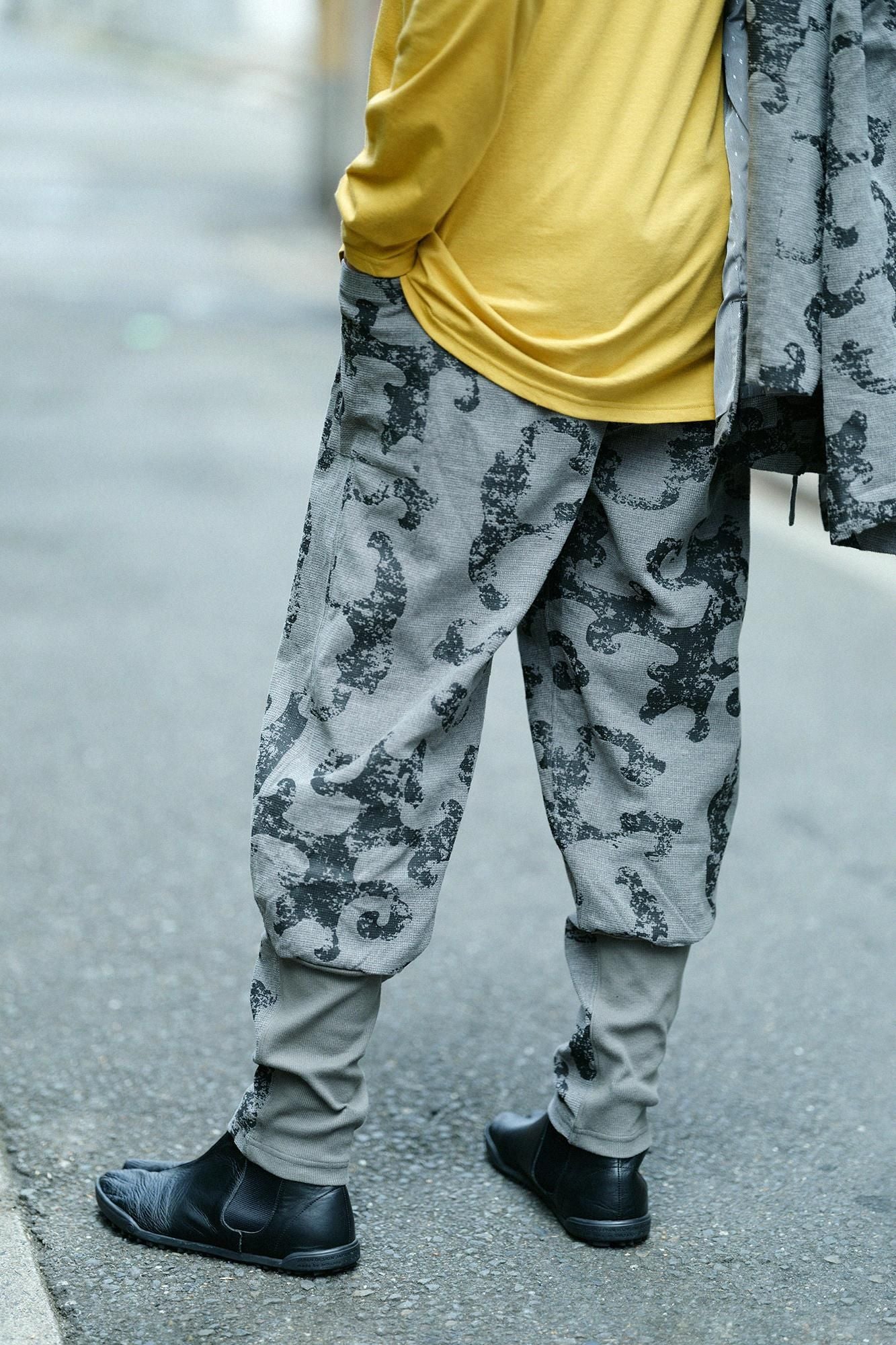 Soft Thermo(R)燈芯絨哈倫褲/怒濤 時代灰色