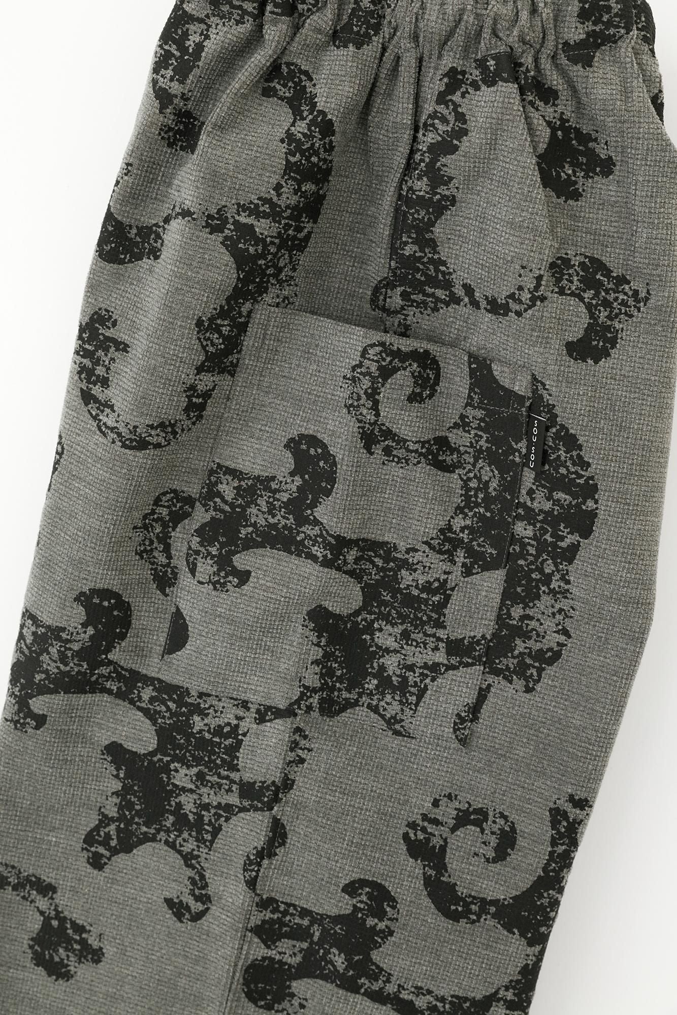 Soft Thermo(R)燈芯絨哈倫褲/怒濤 時代灰色