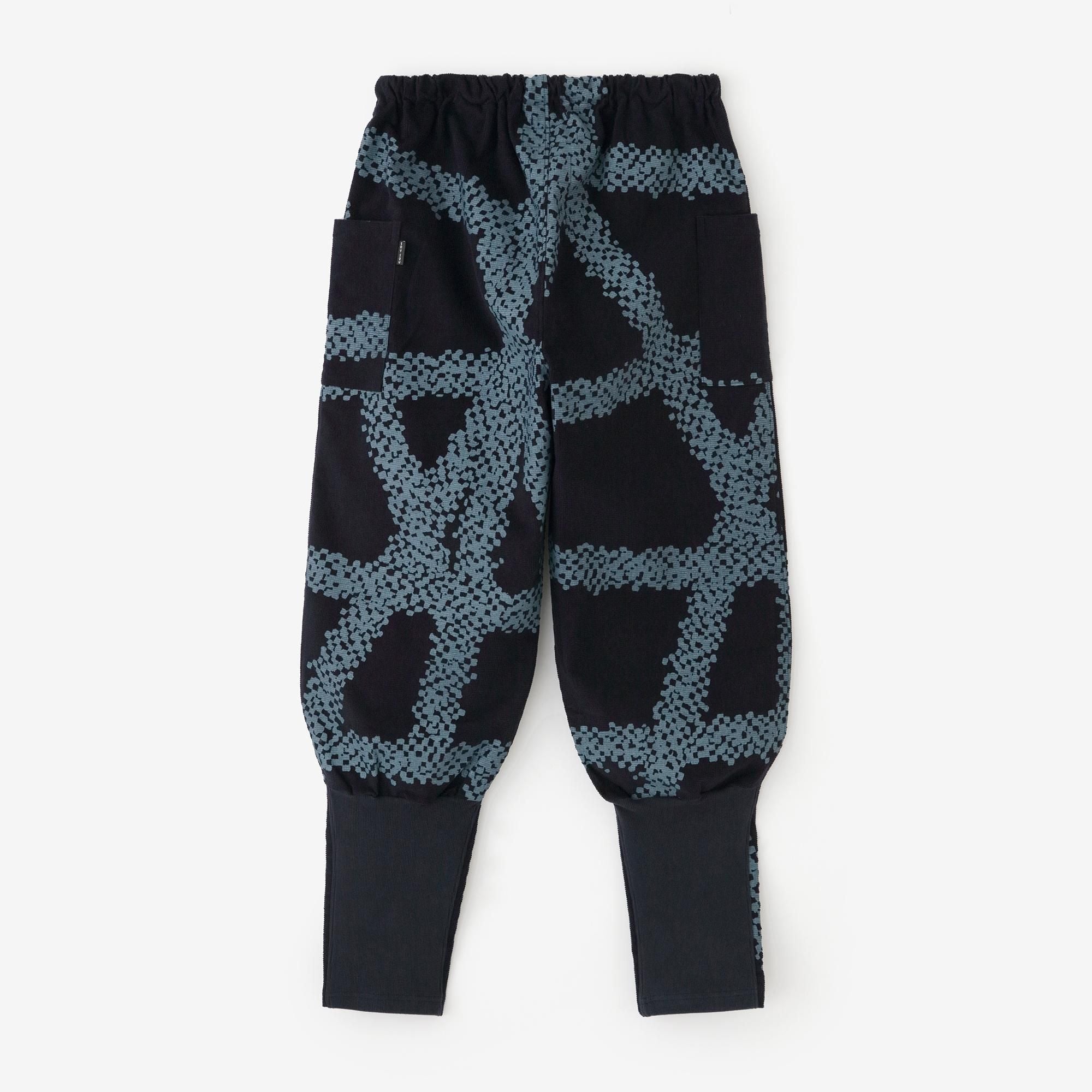 ソフトサーモ(R) コール天 裁付(たっつけ)えんゆう穿き/がんじがらめ 留紺(とめこん)