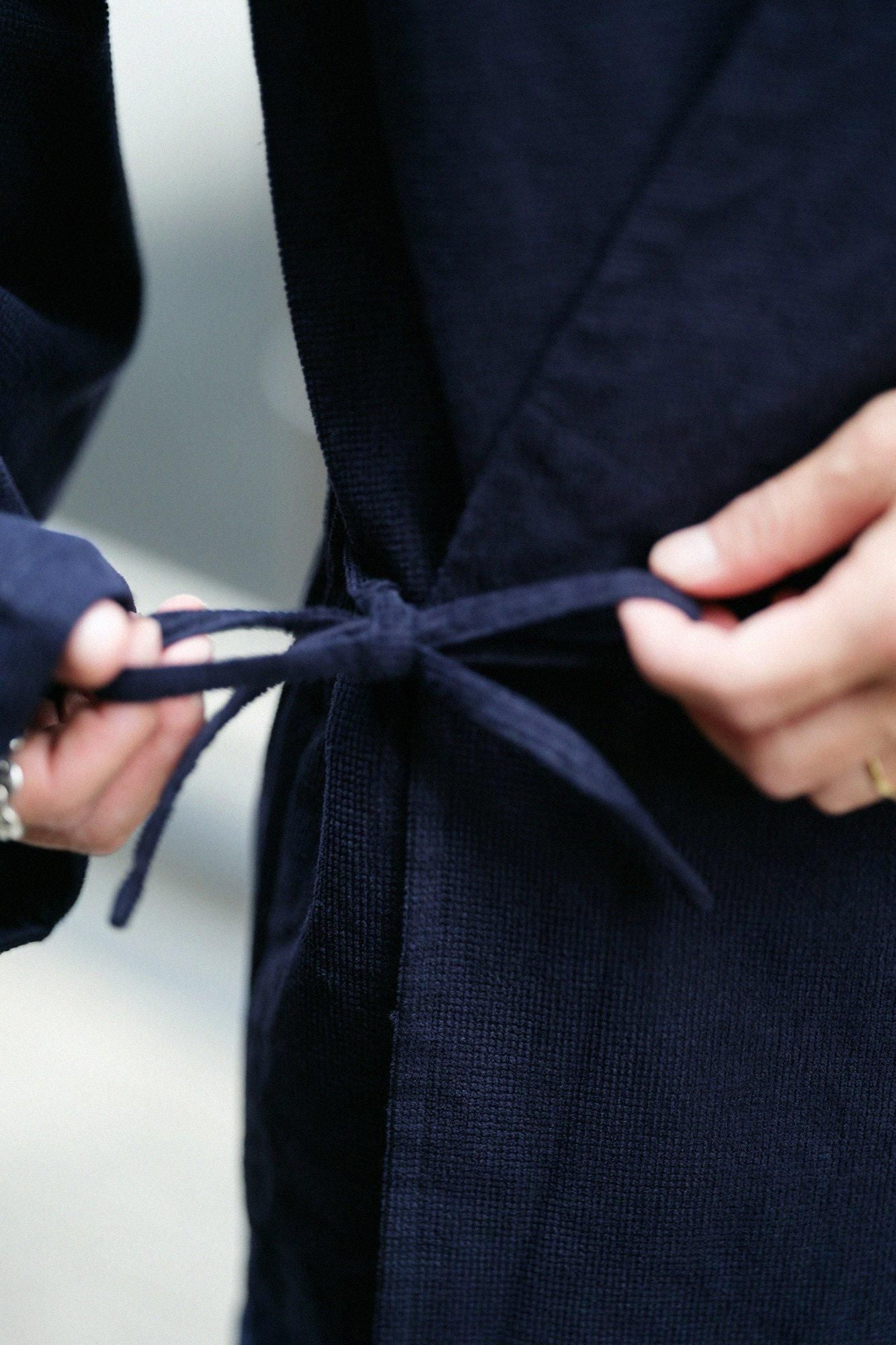 Soft Thermo(R) Corduroy Samue Worker Jacket with Lining / Dark Blue