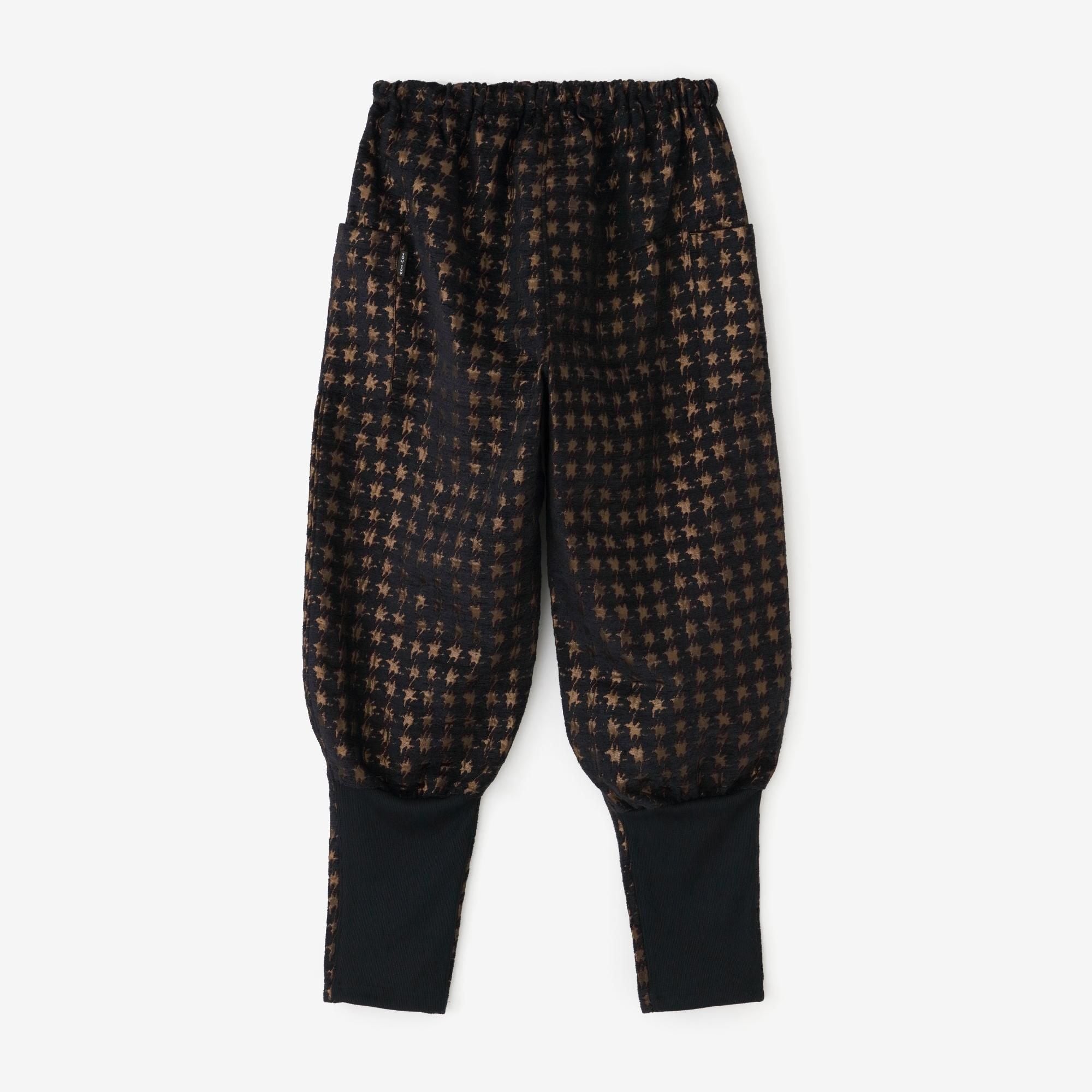 モールジャカール 裁付(たっつけ)えんゆう穿き/変わり千鳥格子(ちどりこうし) 深紺(しんこん)