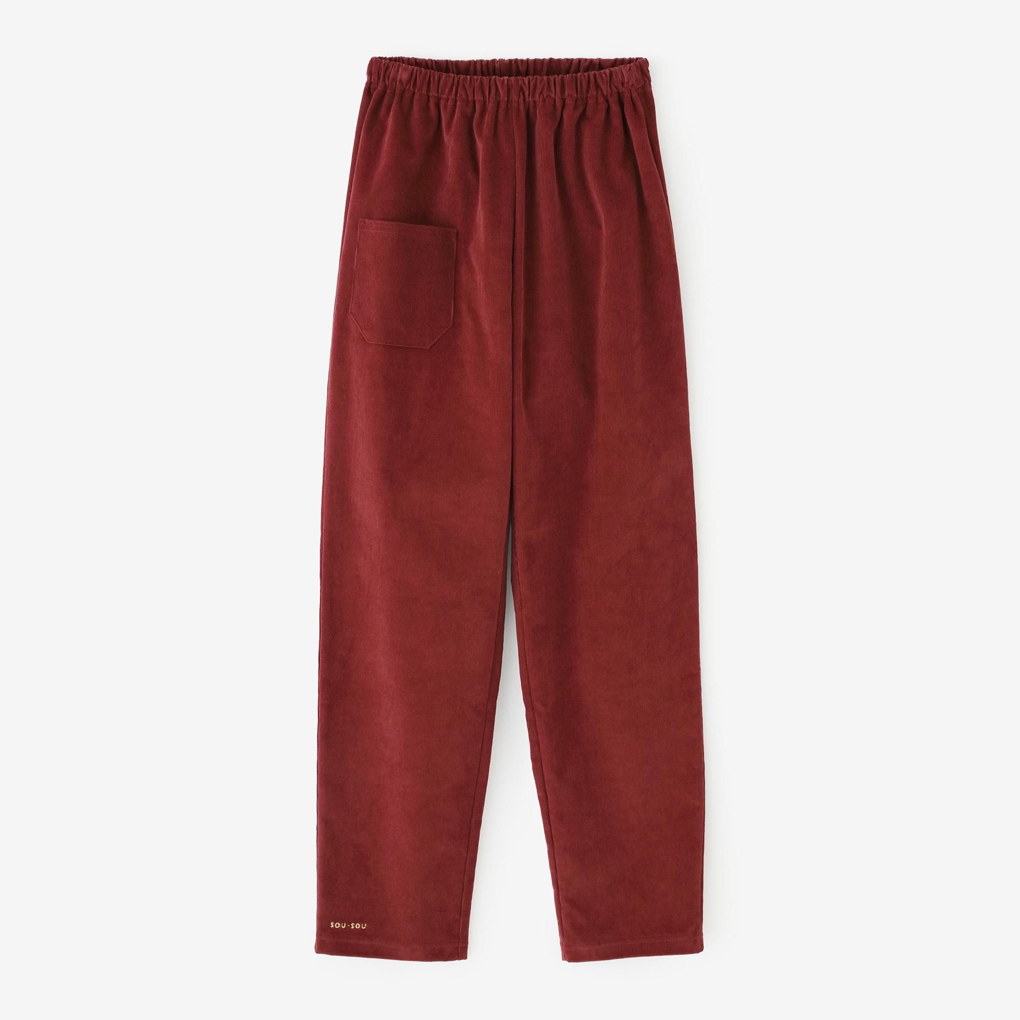 伸（しん） コール天 稍（やや） 細形（ほそなり）えんゆう穿き