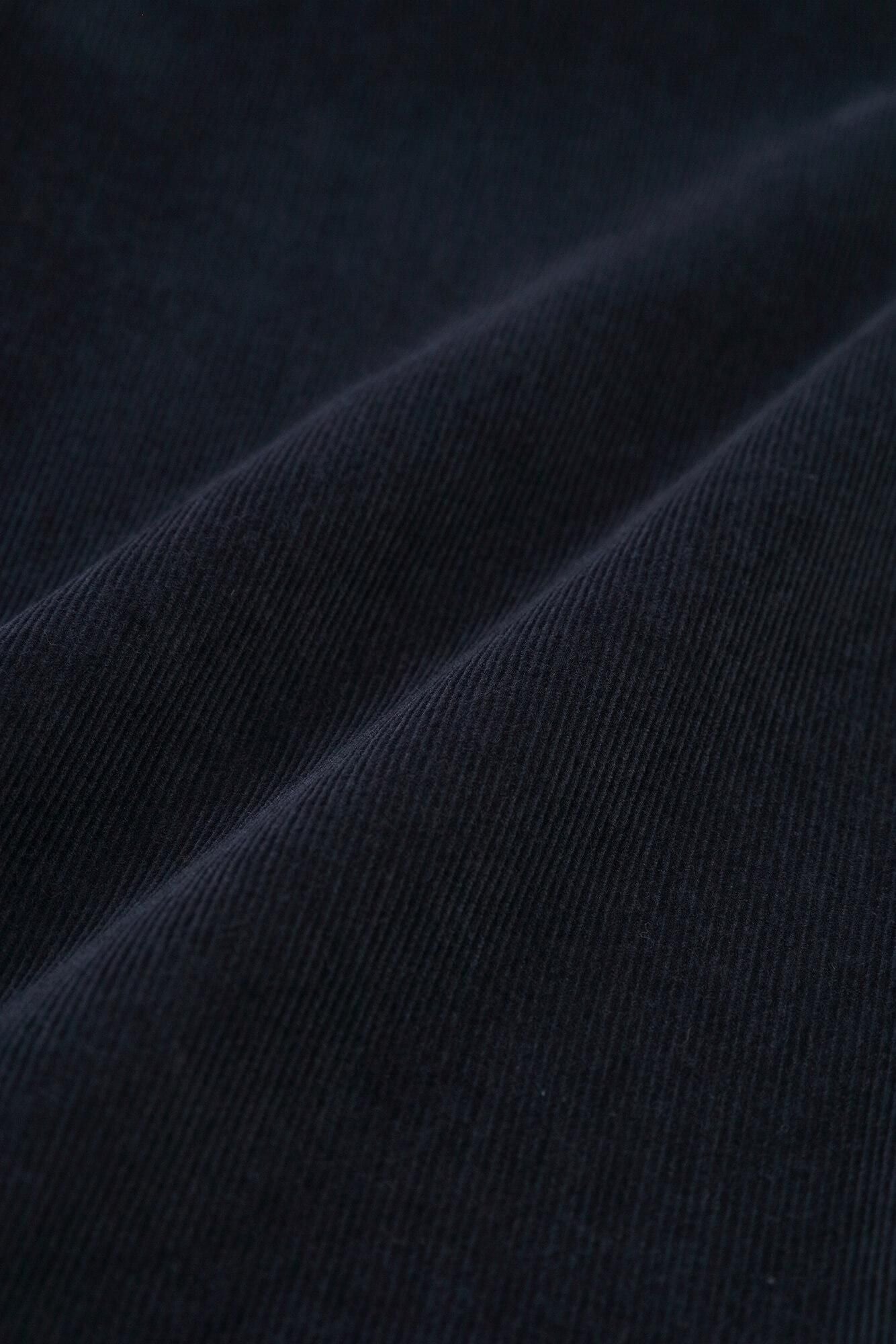 Shin Corduroy Slightly Slim-type Leggings Pants// Dark Blue