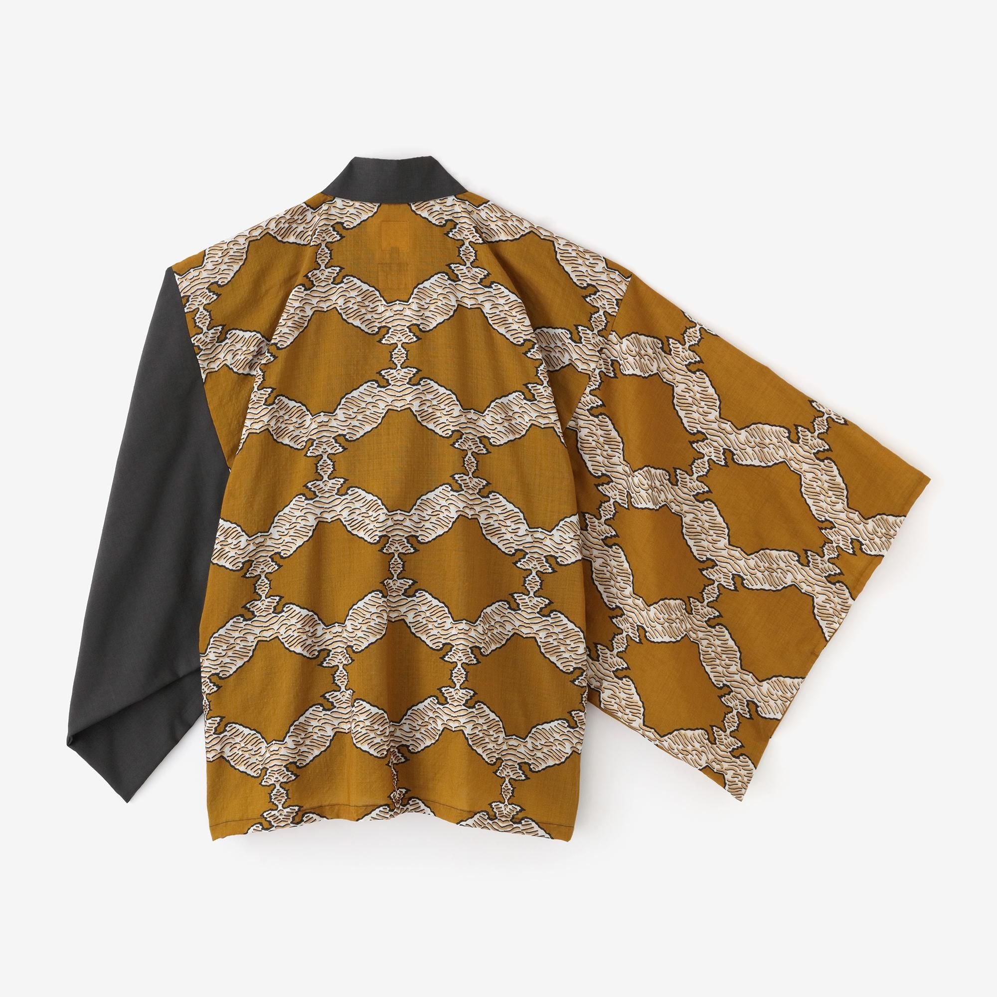 平纹细布kakusode fuubi(kakusode de fuubi)单方面的身体 /深灰X Musha Shippo)