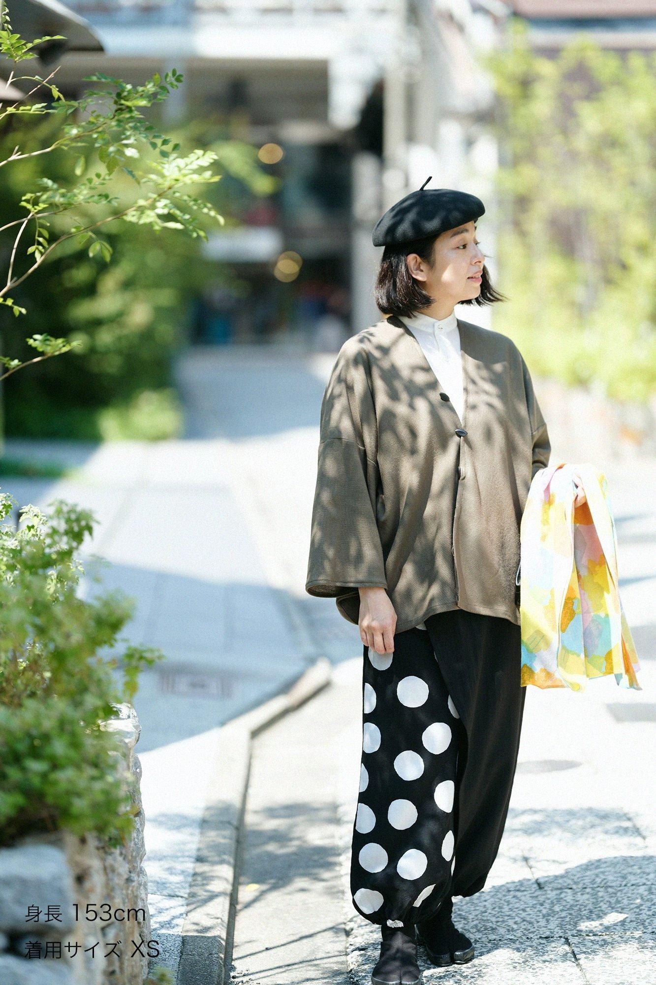 モスリン 手柄寛衣下(たかみかんいした) 片身替わり(かたみがわり) 2.0/濡羽色(ぬればいろ)×すいぎょく