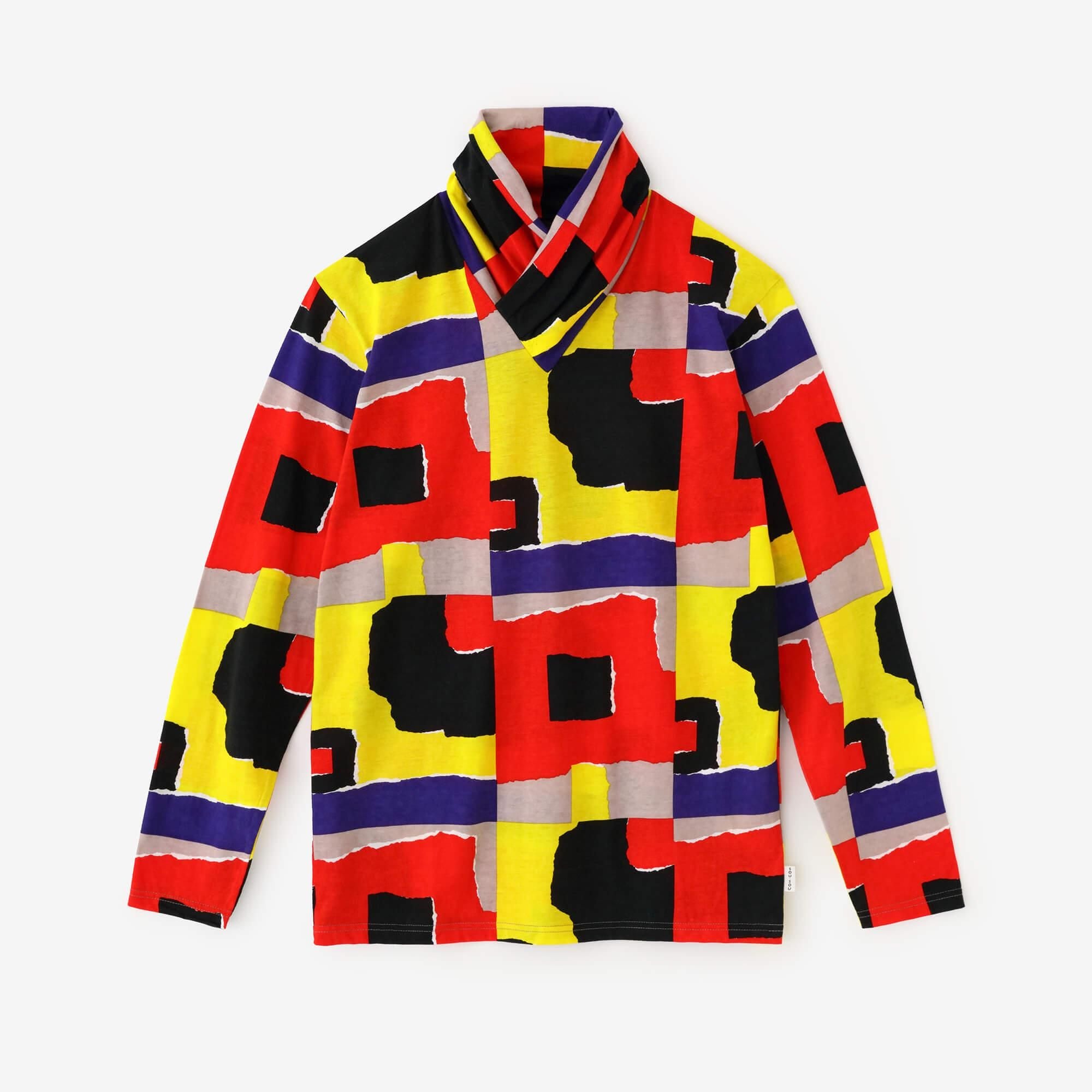 Turtle Neck Shirt / Vermilion Summer