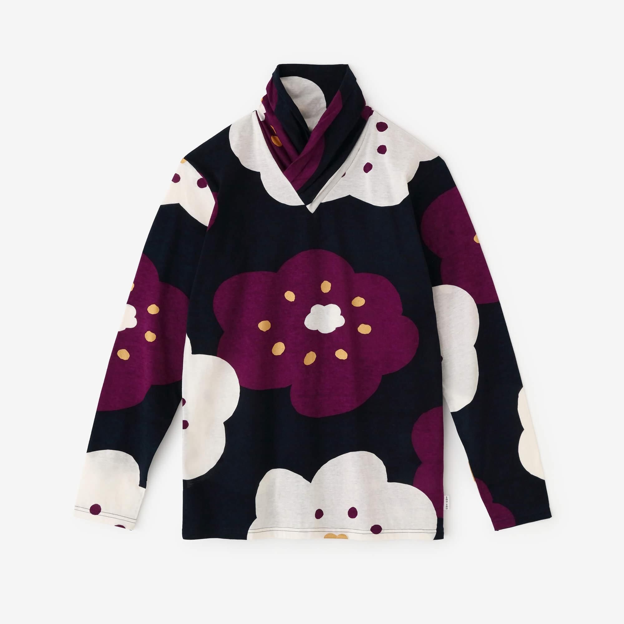 Turtle Neck Shirt / Smile Ink Blue