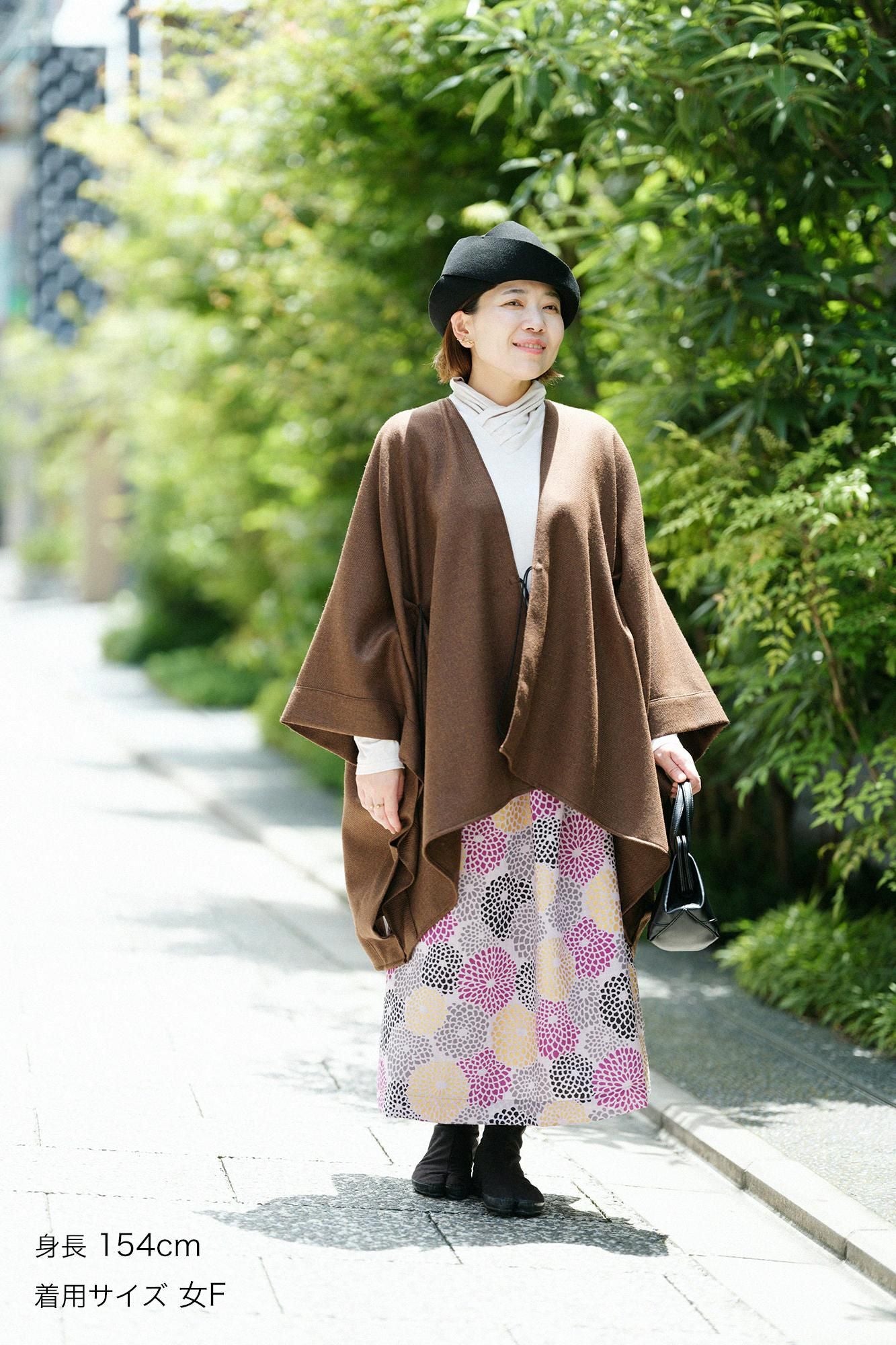 毛斯綸長裙/全菊重陽