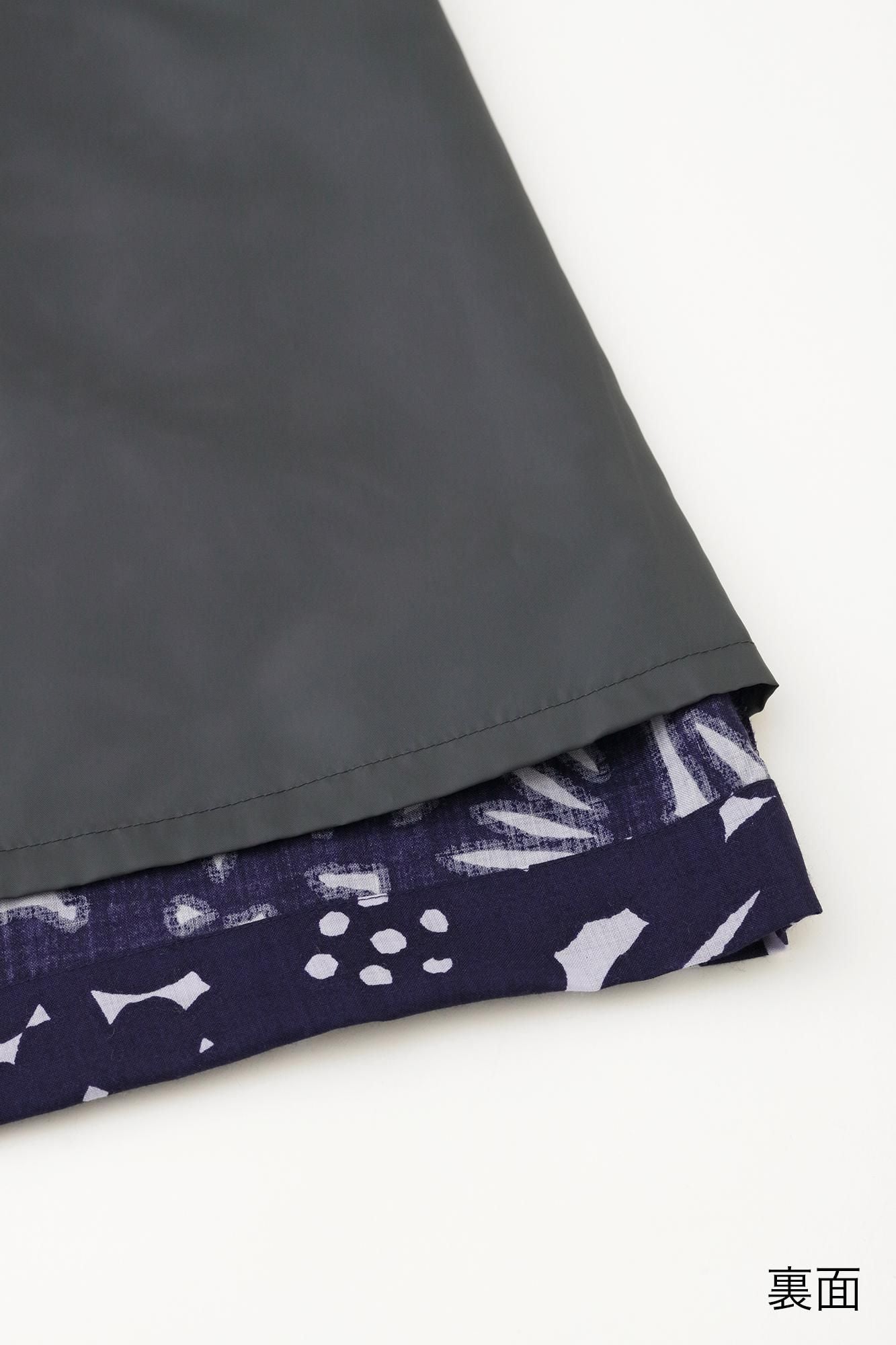 Muslin Wool Long Skirt / Paper Cutout