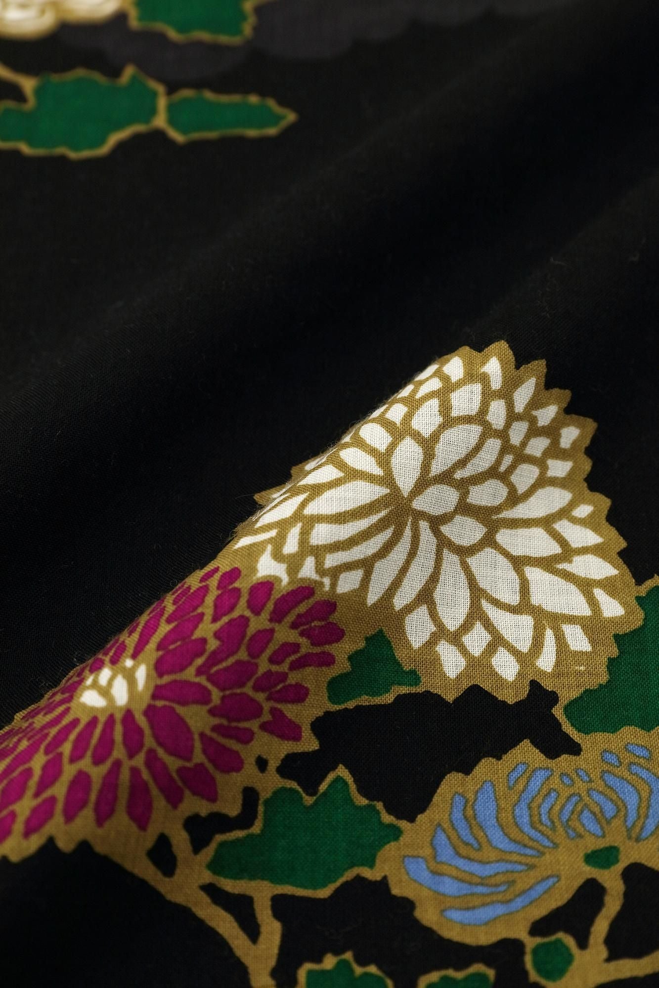 毛斯綸長裙/雲取菊