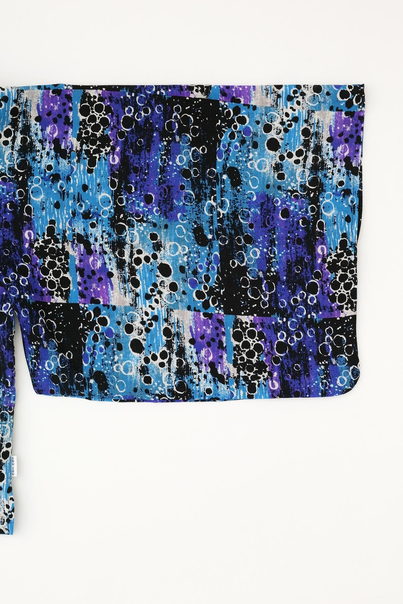 毛斯綸 和服袖 襯衫/天目