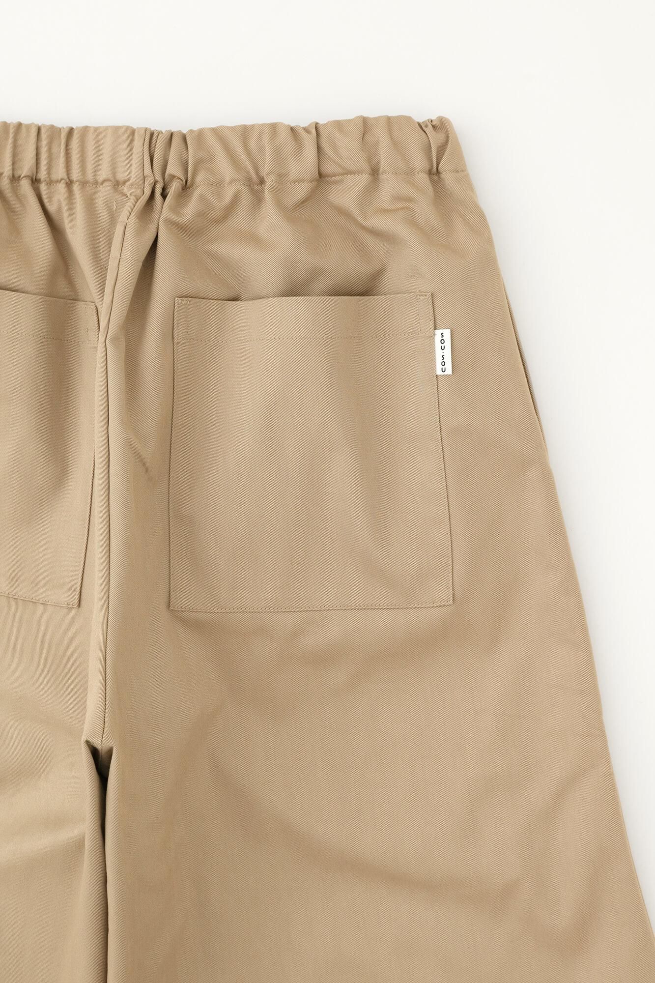 高密度 Solotex(R) 斜纹宽幅 Monpe 柔和/沙色