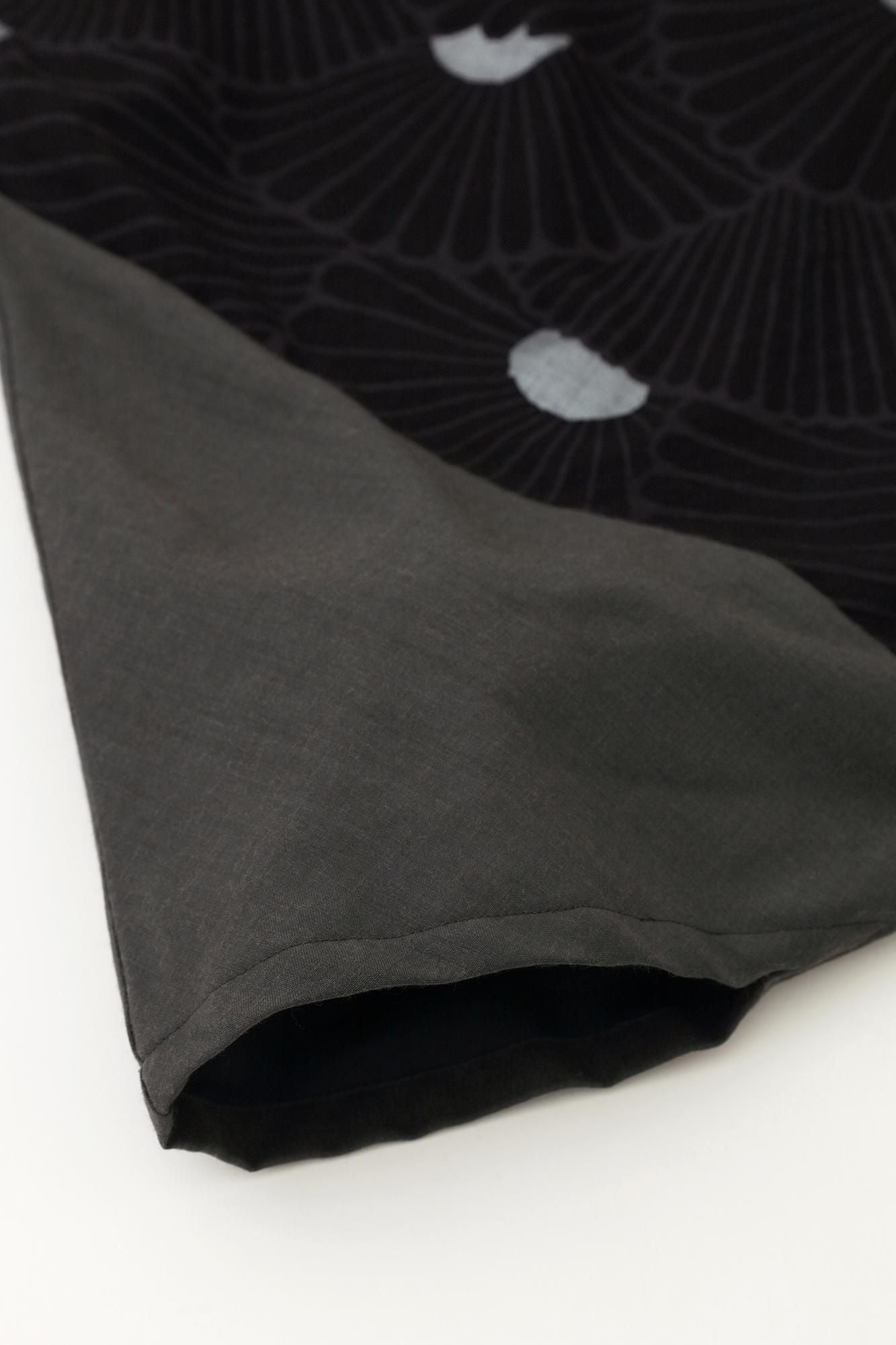 モスリン 富士(ふじ) 2.0/濃灰(こいはい)×菊扇(きくおうぎ)