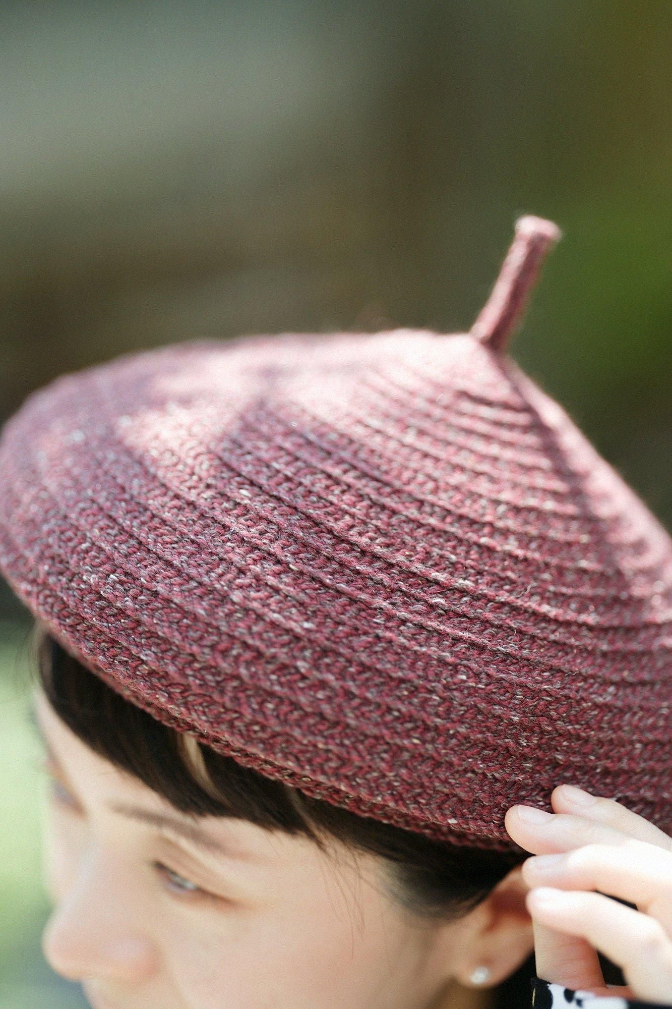 Silk blend_Giboshi/Rusted Red(akasabi toominds old time with)